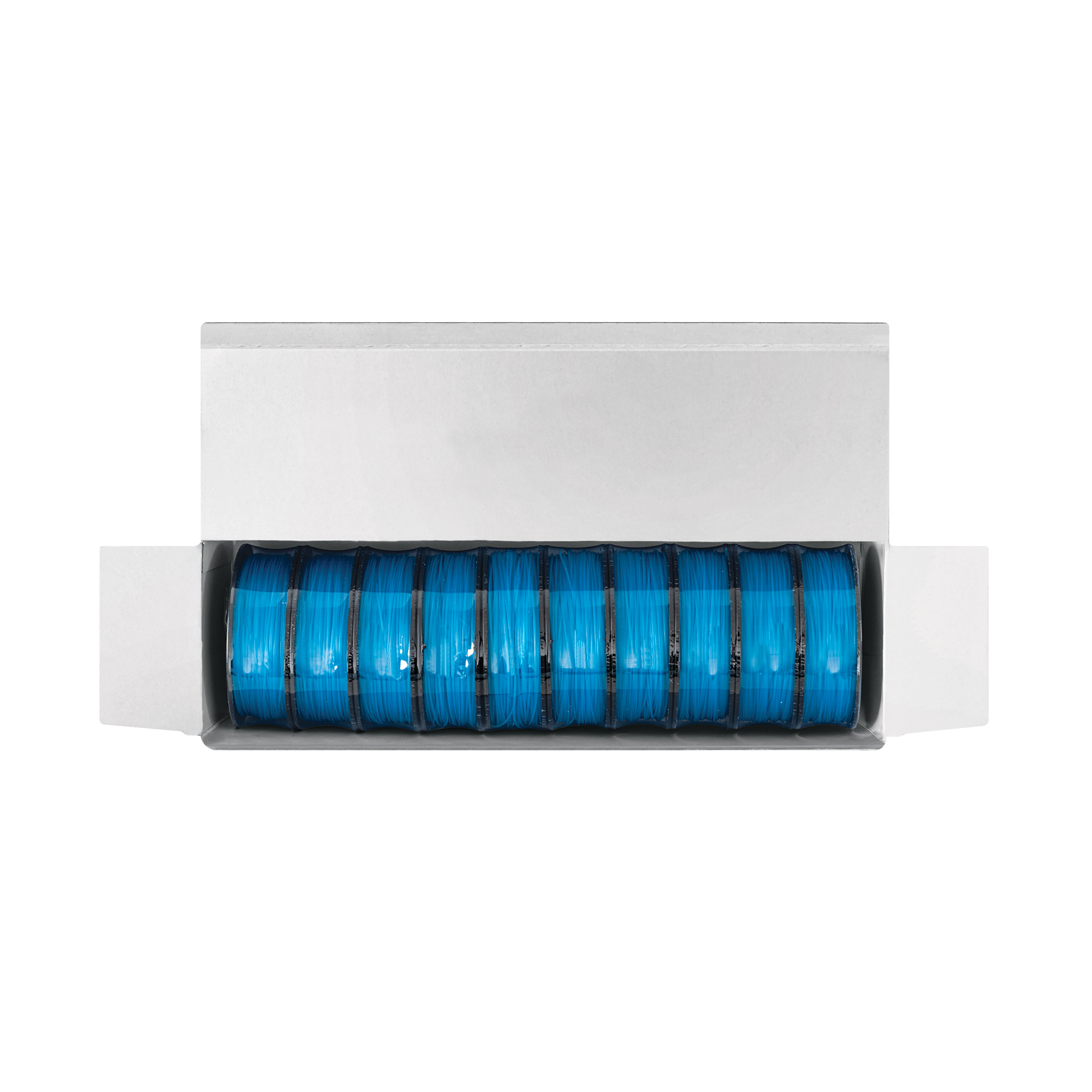Carrete con 100 m de hilo para pesca azul calibre 0.80 mm PRETUL