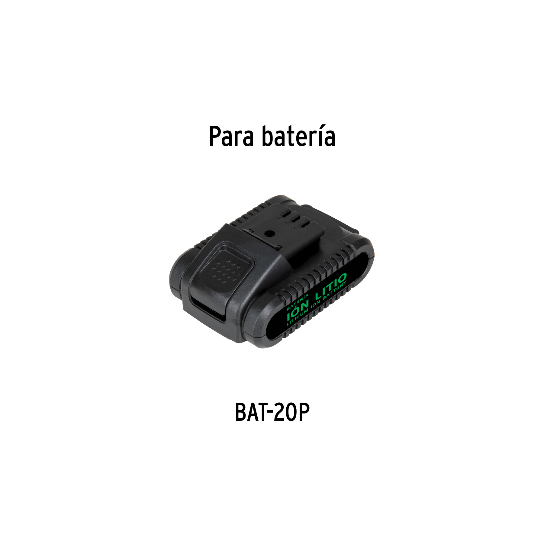 Cargador baterías de ion litio 20V, para TALI-20P, PRETUL PRETUL