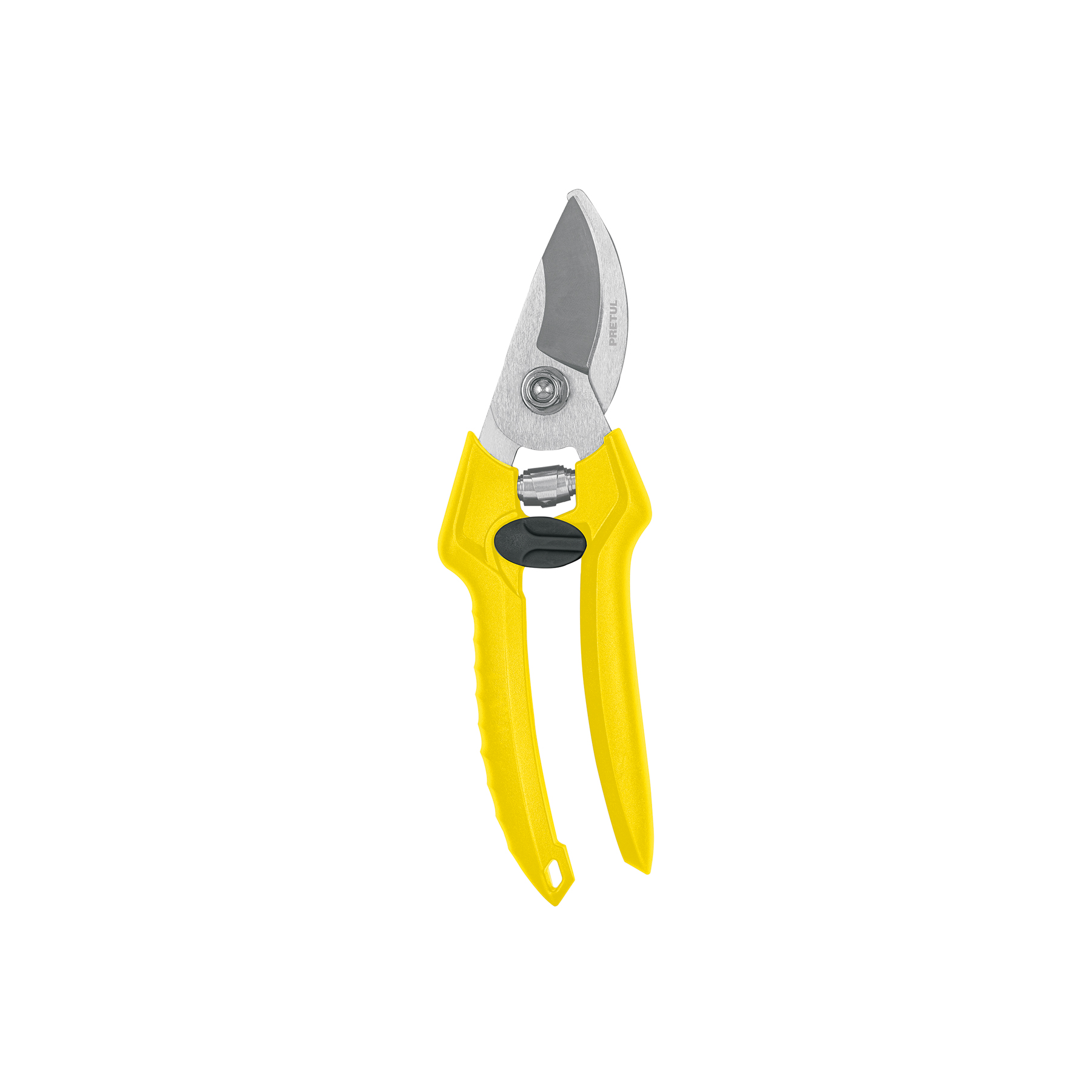 Tijera para poda 8" cuchilla de paso de acero inox, PRETUL PRETUL