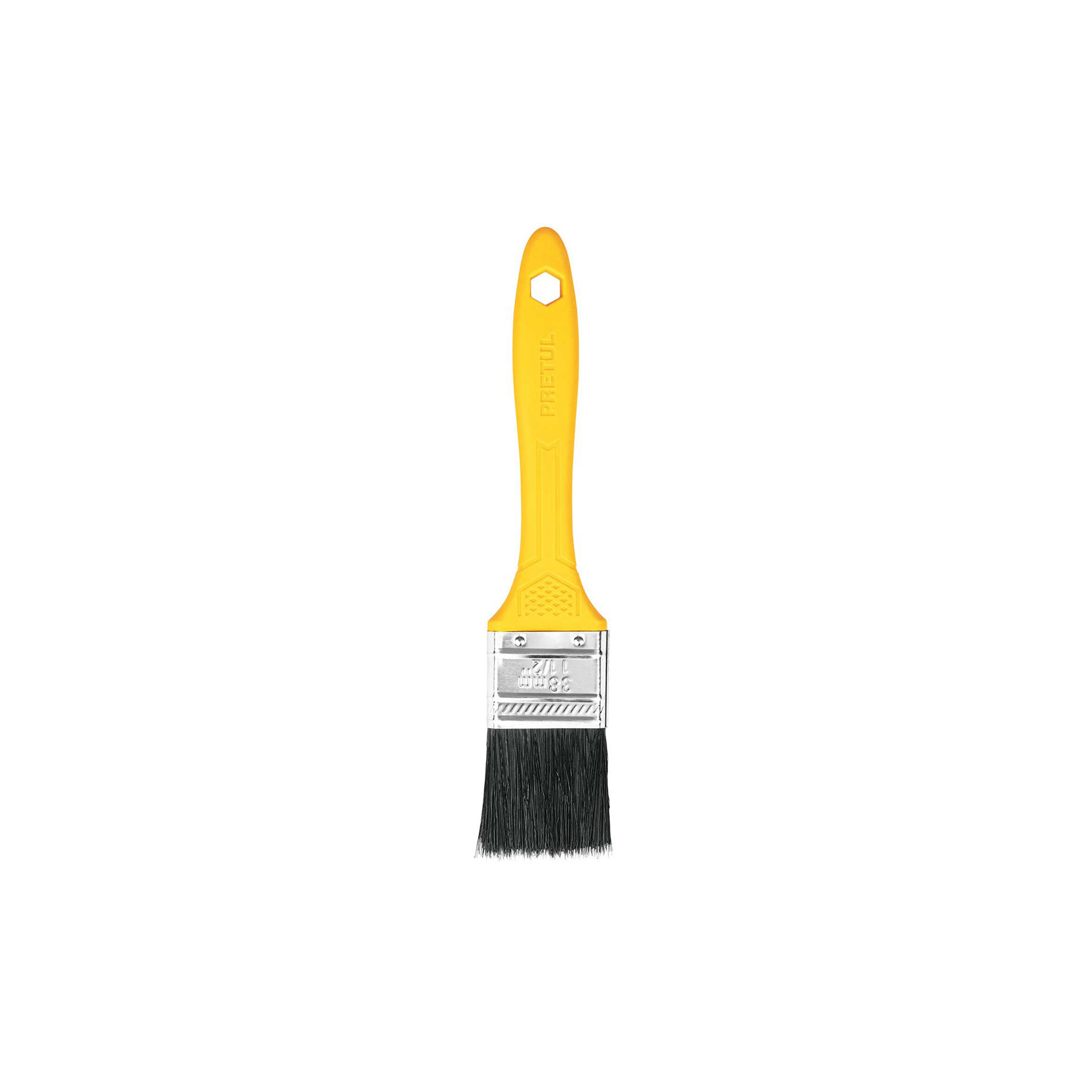Brocha uso general de 1-1/2" con mango de plástico, PRETUL PRETUL
