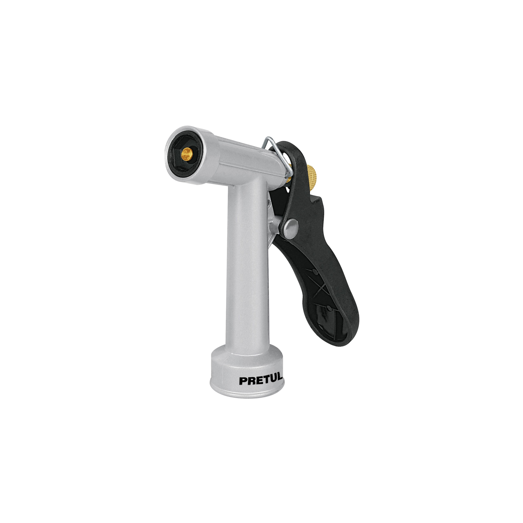 Pistola metálica para riego de 4", 2 funciones, PRETUL PRETUL