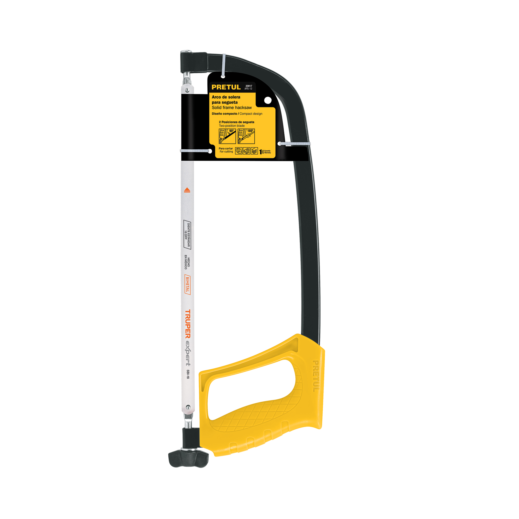 Arco 12" de solera para segueta, PRETUL PRETUL