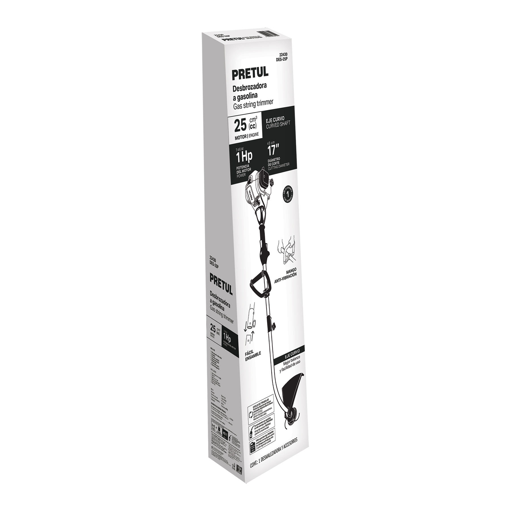 Ficha técnica 928574/R2.7-DES-25P Truper® - Es mucha herramienta PRETUL
