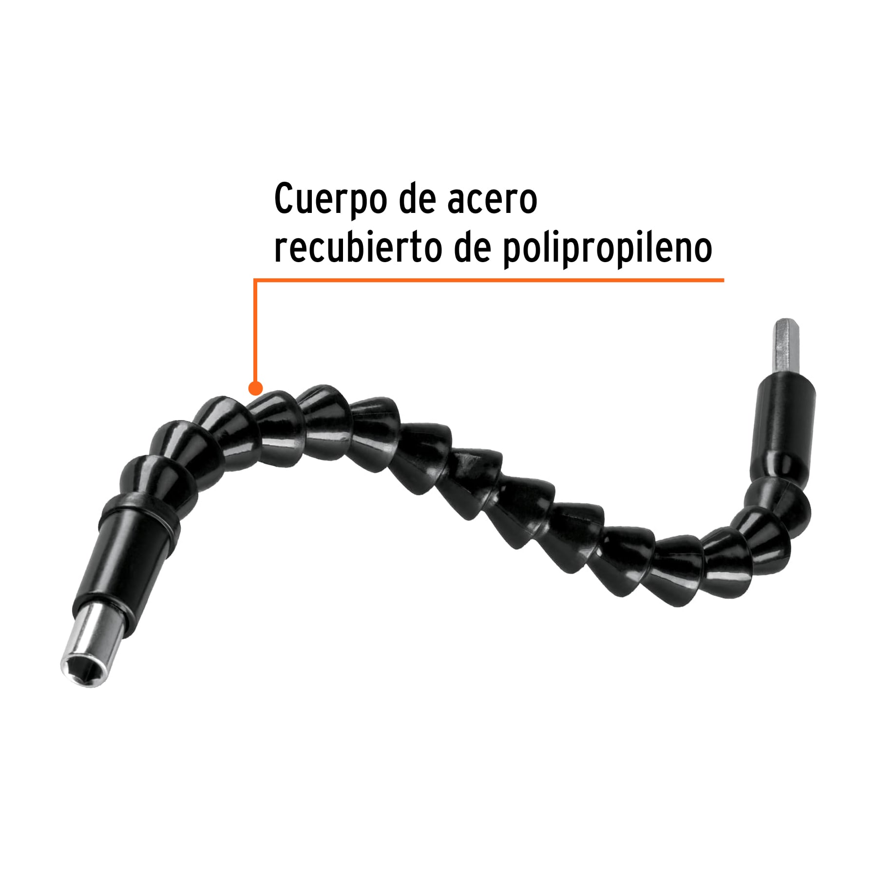 Extensión 12" flexible, para atornillar, PRETUL PRETUL