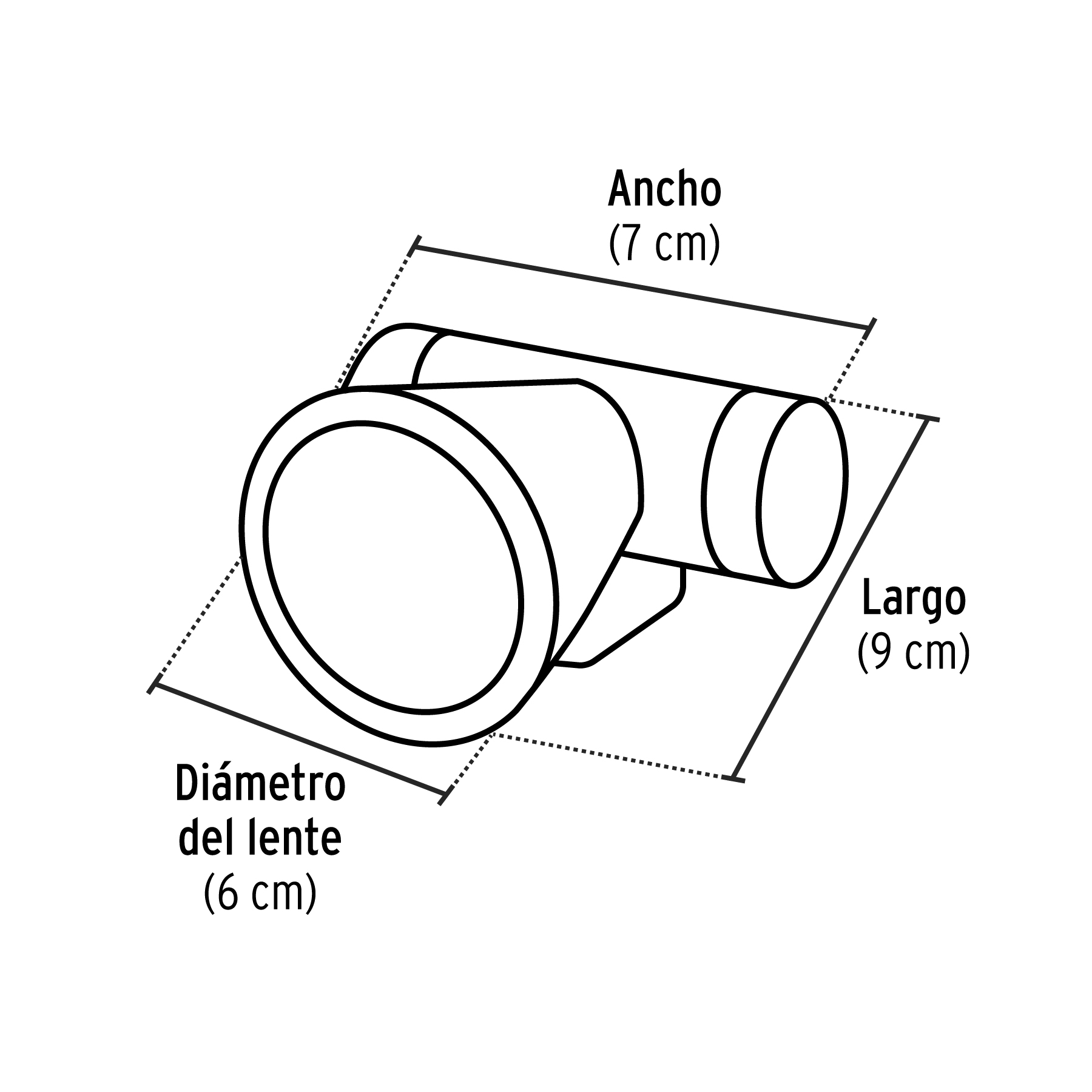 Linterna de minero LED 160 lm recargable, PRETUL PRETUL
