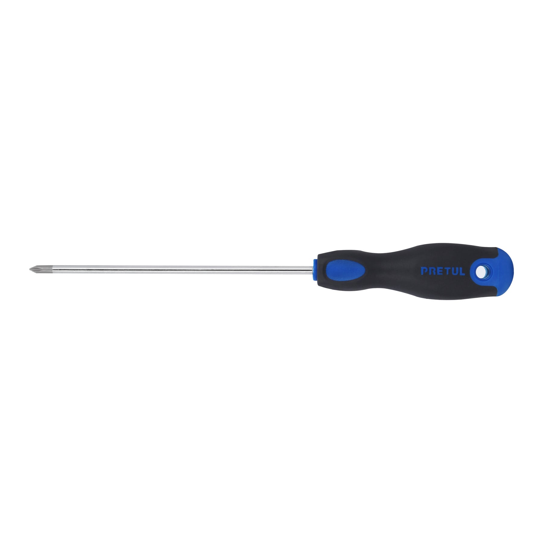 Desarmador de cruz 3/16" x 6" mango Comfort Grip, PRETUL PRETUL