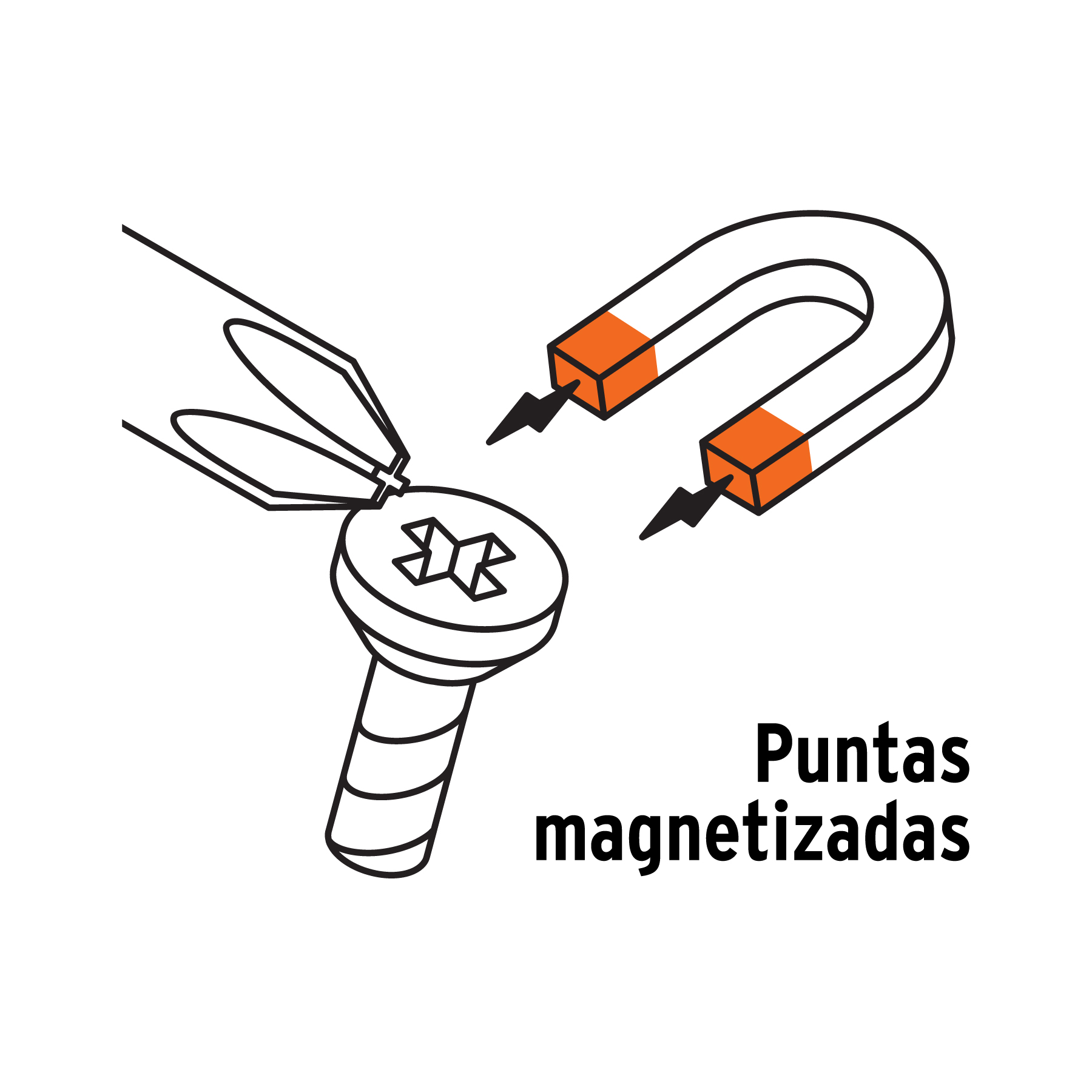 Desarmador de cruz 3/16 x 4" mango de PVC, PRETUL PRETUL