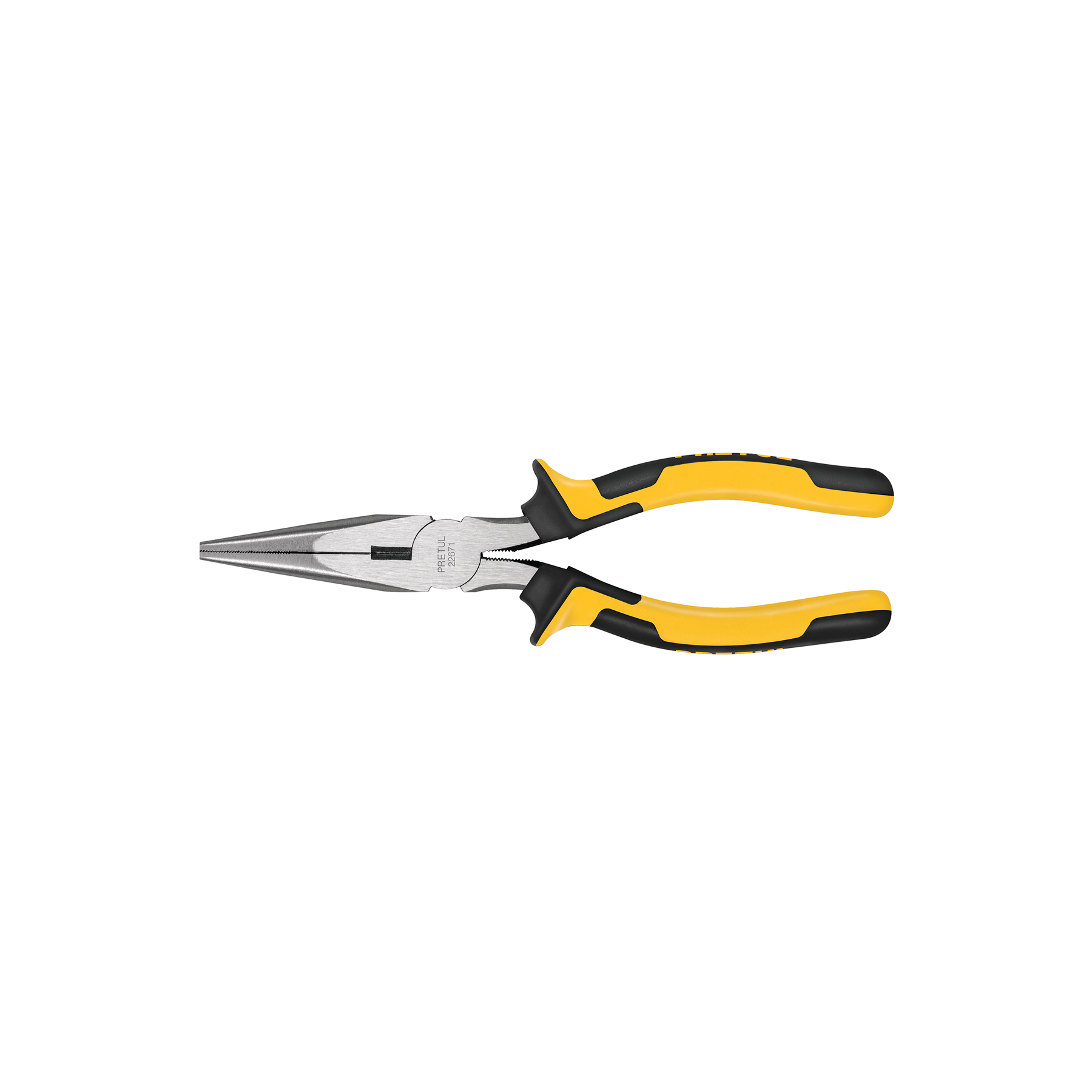 Pinza de punta y corte 8" mango Comfort Grip, PRETUL PRETUL