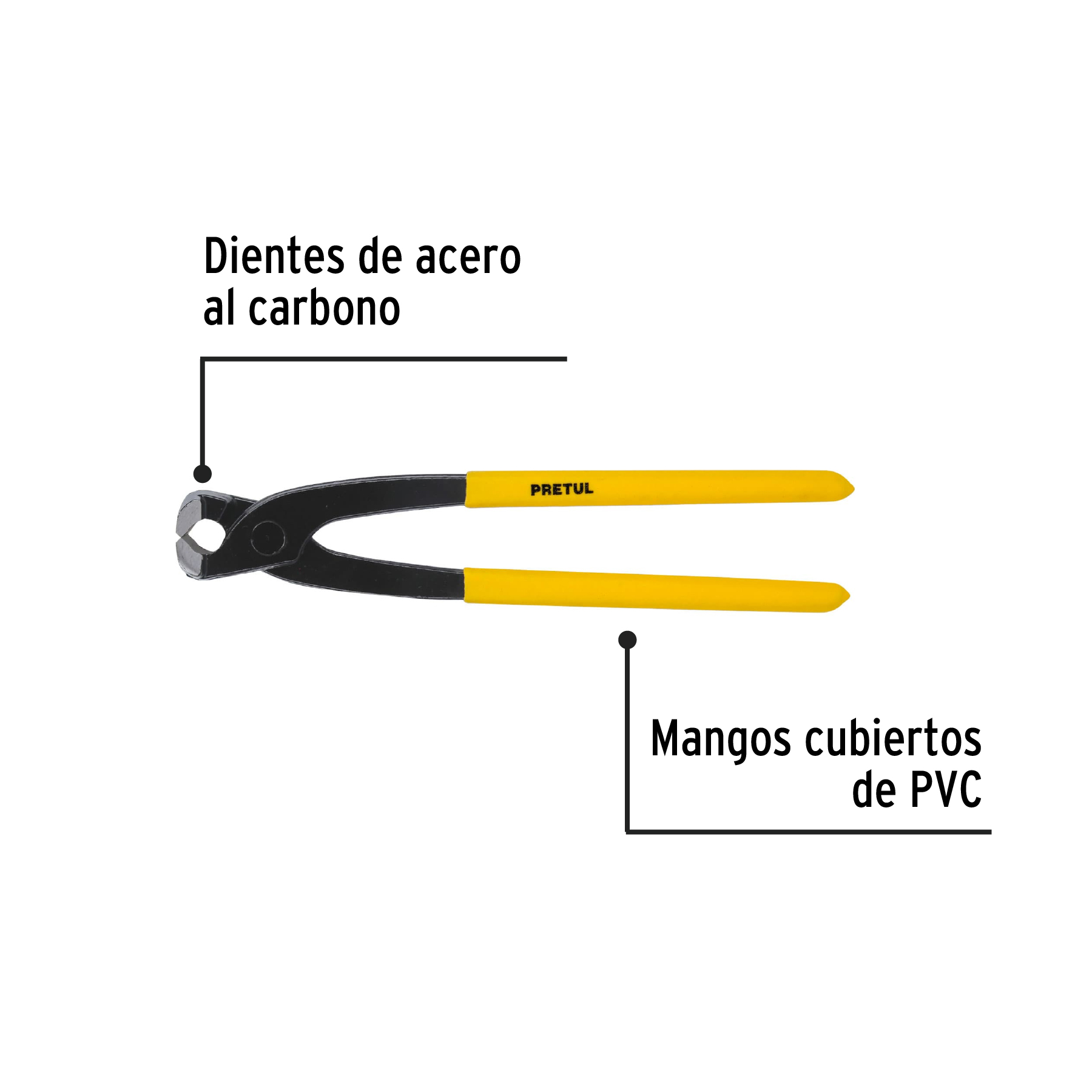 Tenaza de armador 10", PRETUL PRETUL