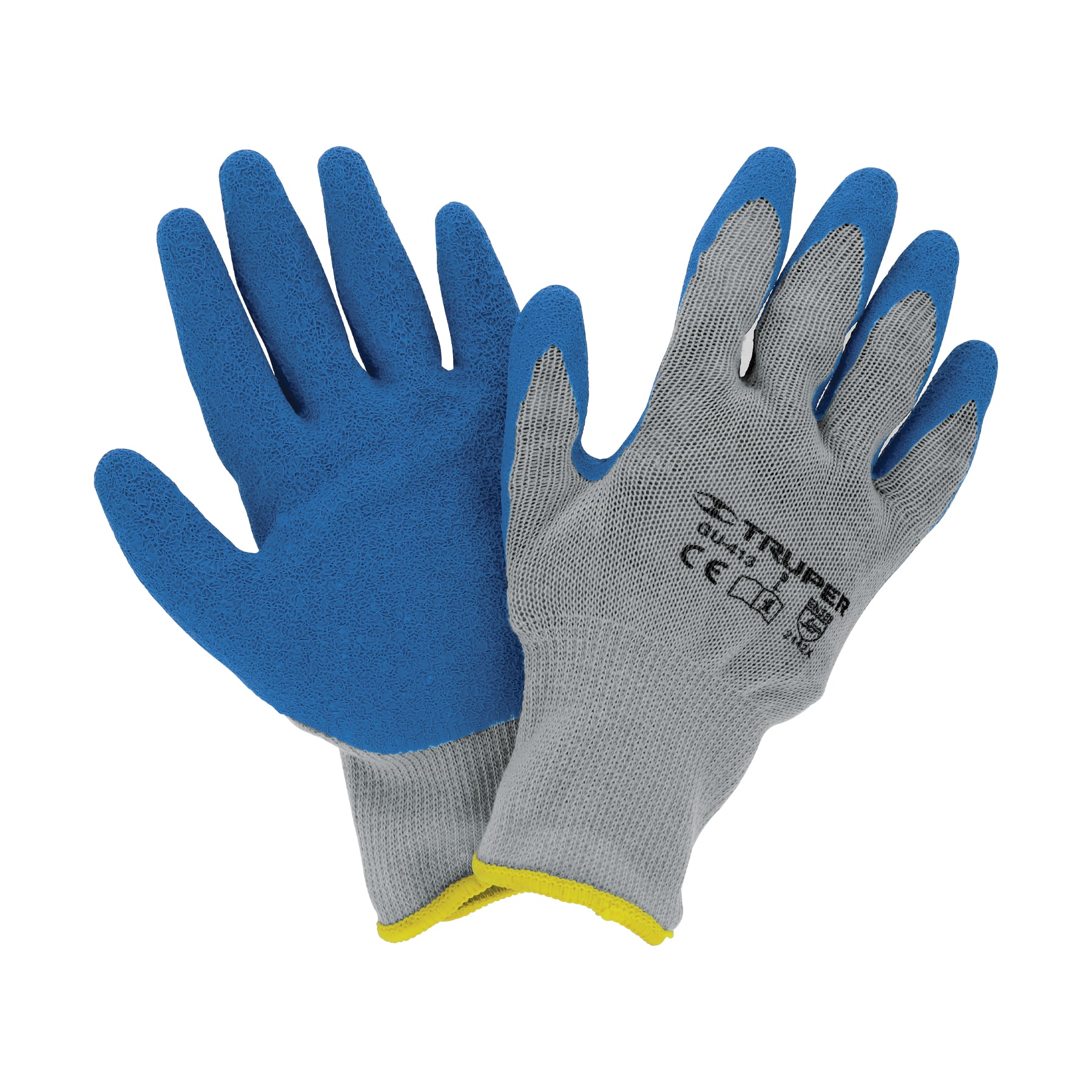 Guantes de poliéster recubiertos de látex, G, TRUPER TRUPER