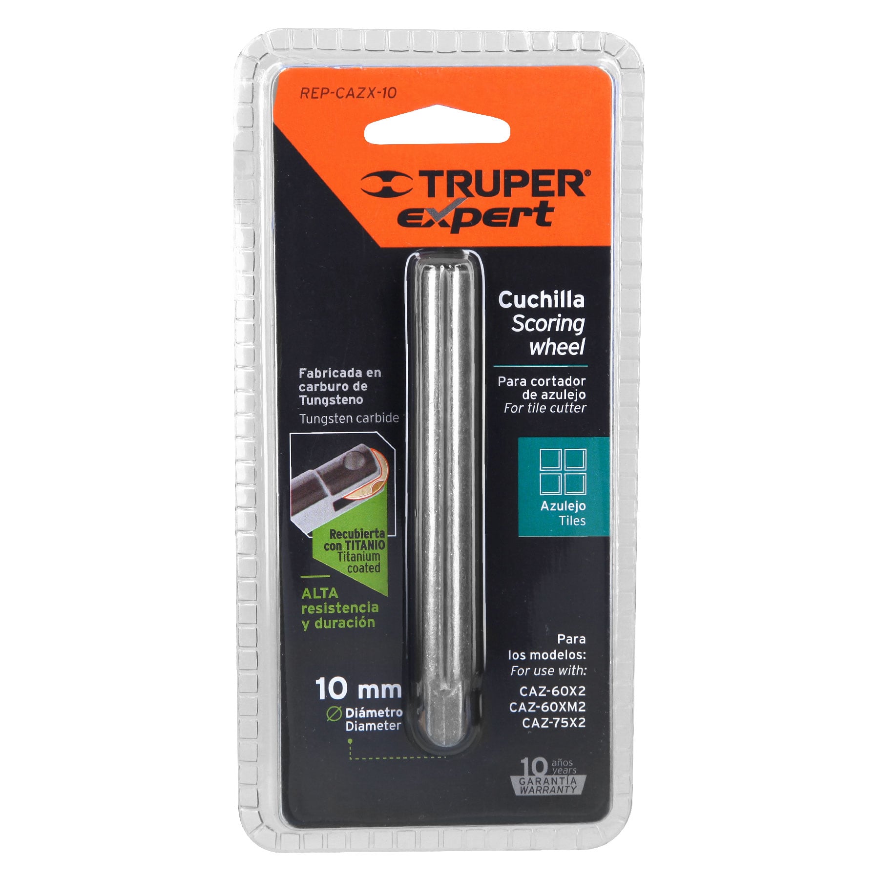 Repuesto cuchilla para cortador de azulejo, 10 mm, EXPERT TRUPER