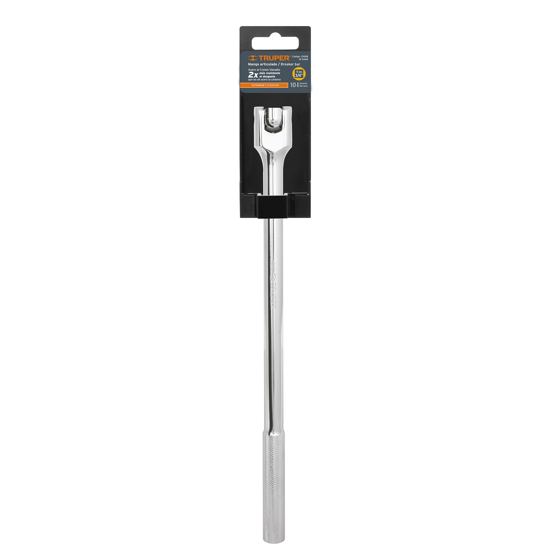 Ratchet Mango articulado con cuadro de 3/4", largo 20", TRUPER TRUPER