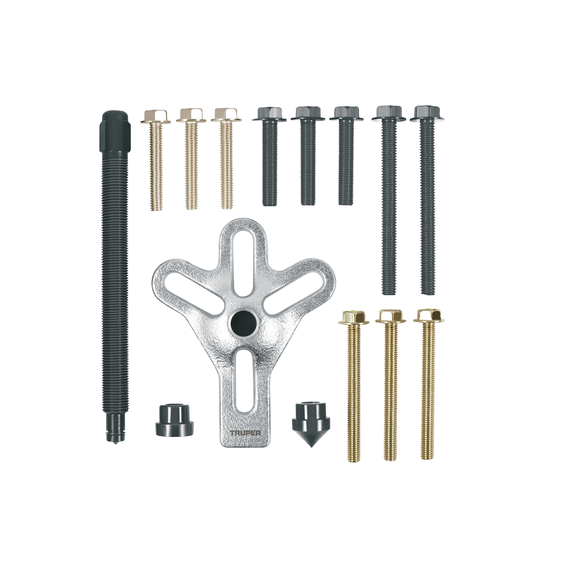 Extractor pata de gallo, 15 piezas, TRUPER TRUPER
