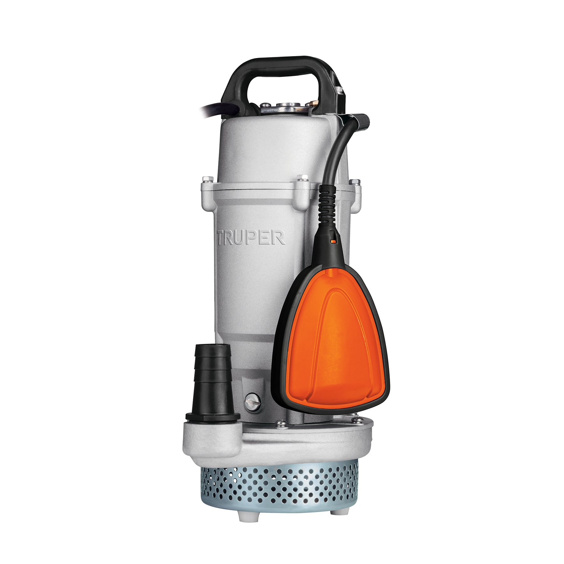 Bomba sumergible cubierta aluminio,agua limpia,1/2HP, TRUPER TRUPER