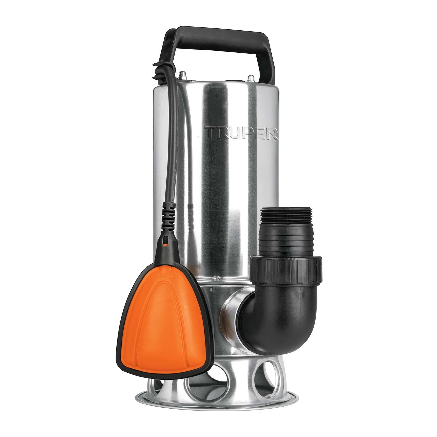 Bomba sumergible acero inoxidable,agua sucia,1-1/2HP, TRUPER TRUPER