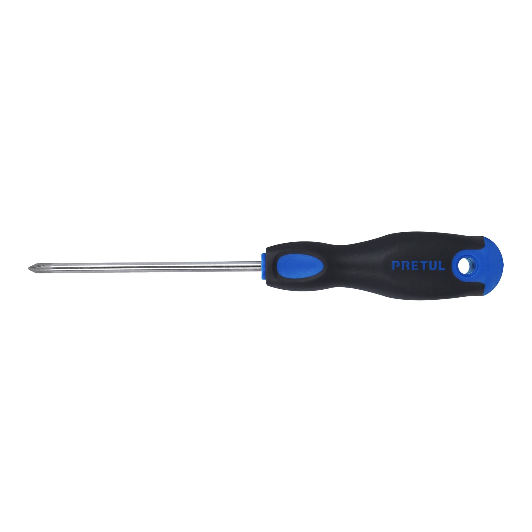 Desarmador de cruz 3/16" x 4" mango Comfort Grip, PRETUL PRETUL