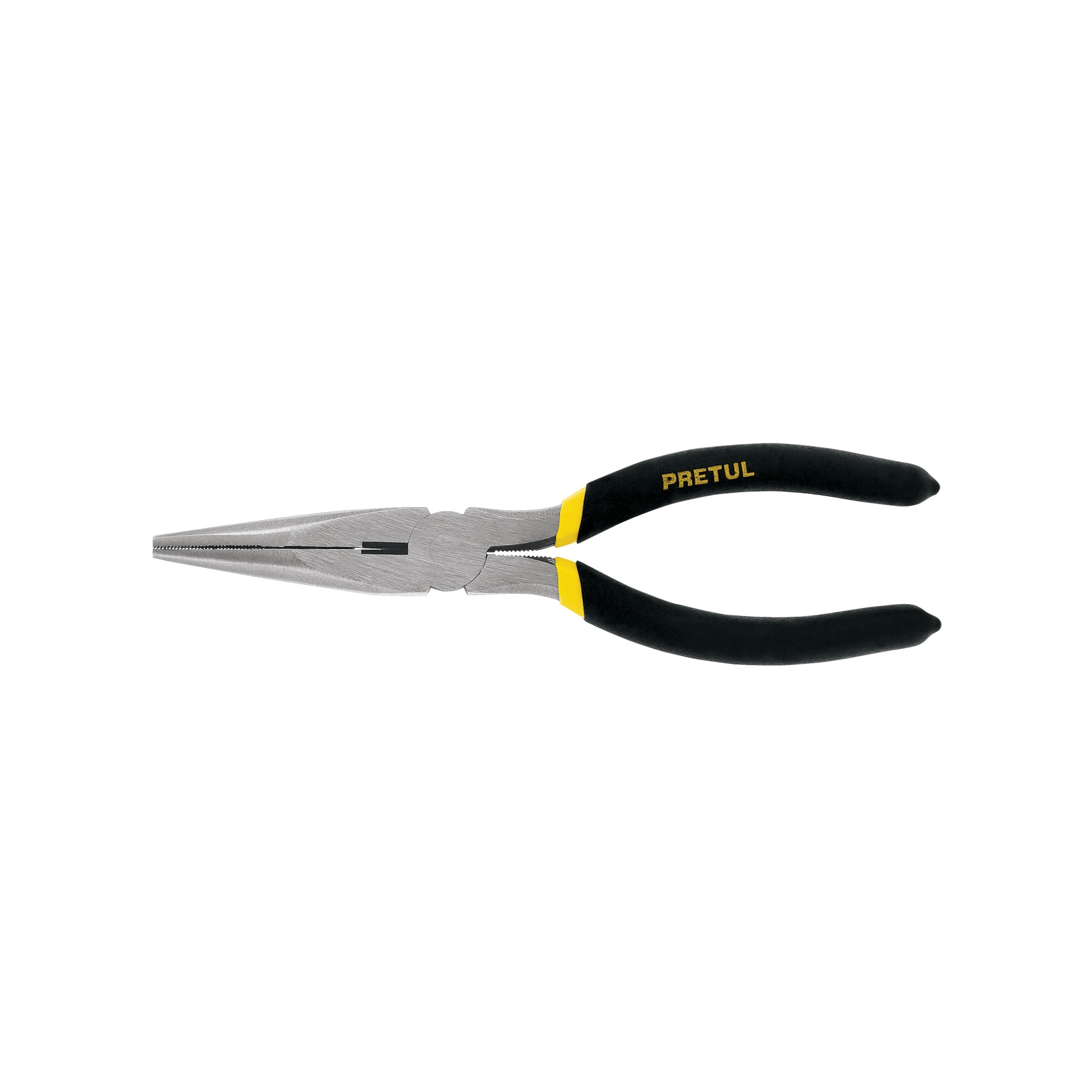Pinza de punta y corte 7" mango de PVC, PRETUL PRETUL