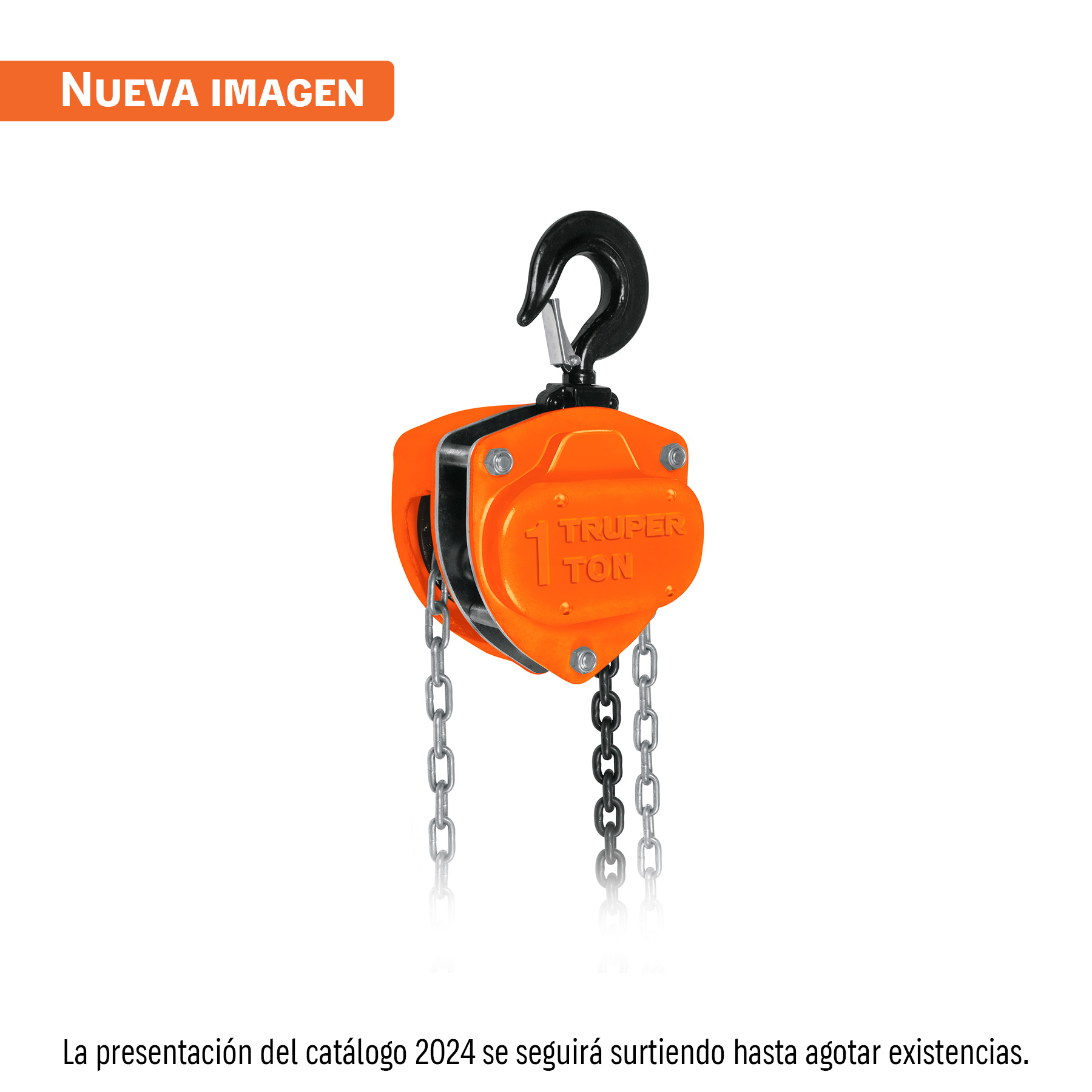 Polipasto de cadena de 1 ton, TRUPER TRUPER