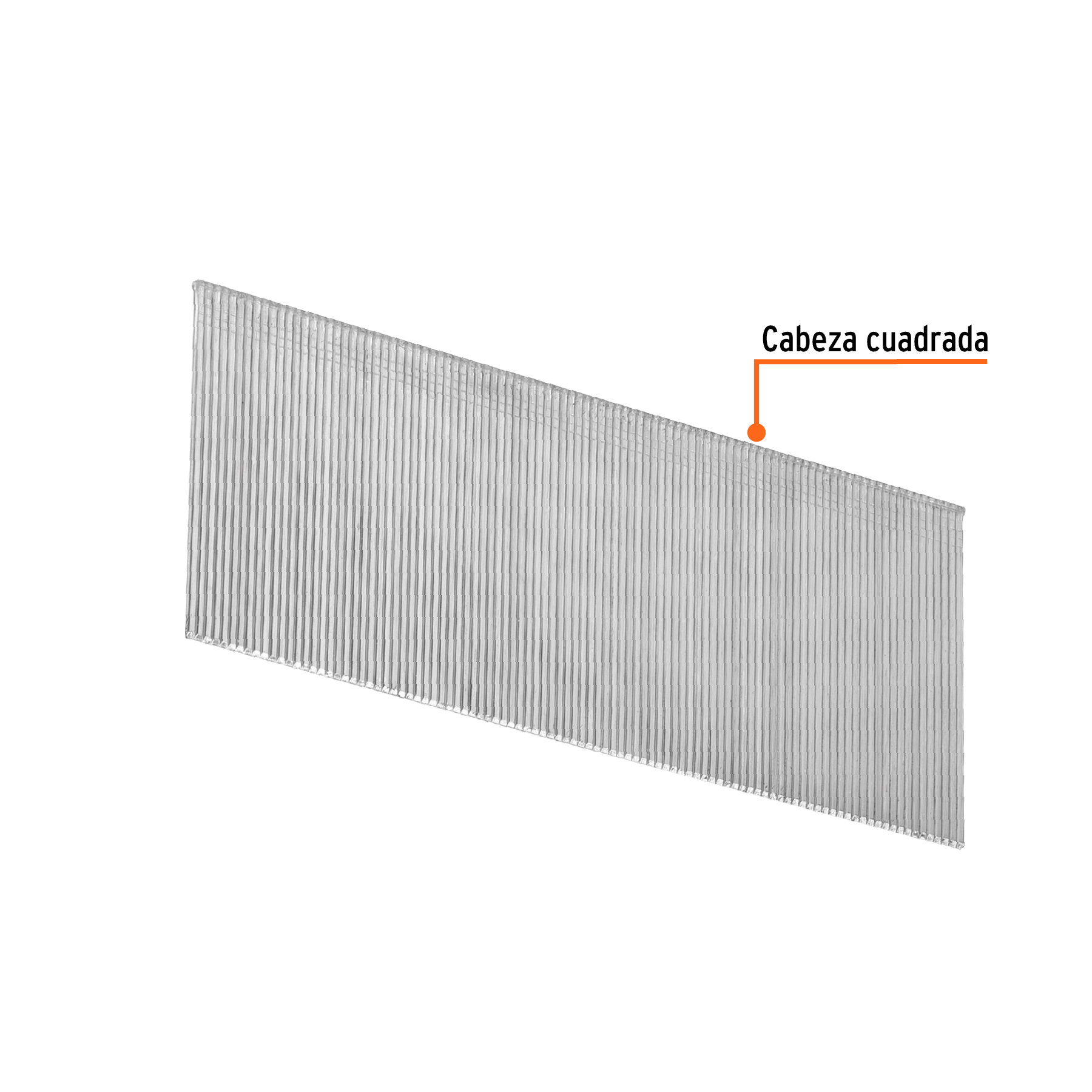 Caja con 5000 clavos calibre 18, 50 mm para CLNE-18, TRUPER TRUPER