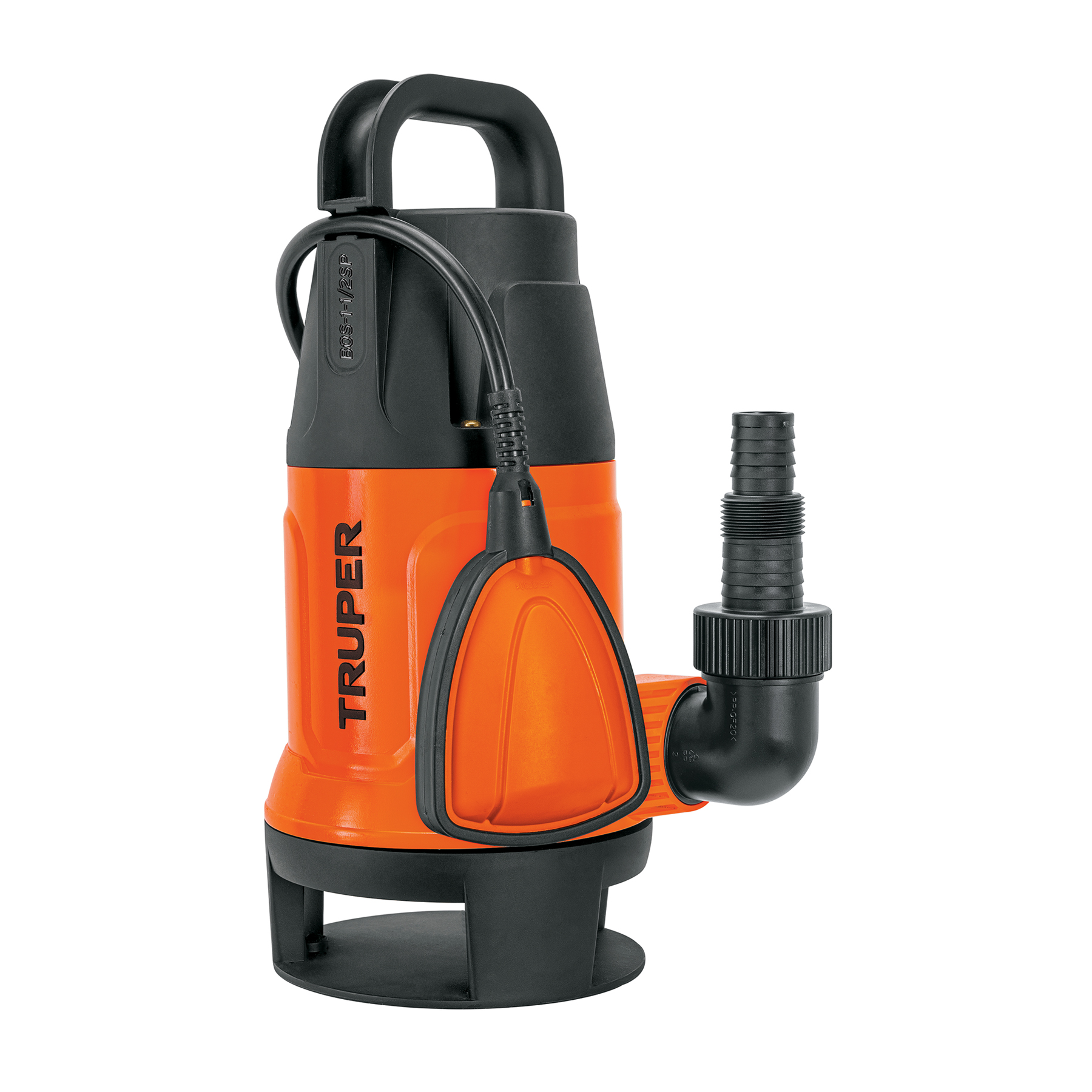 Bomba sumergible plástica, 1-1/2 HP para agua sucia, TRUPER TRUPER