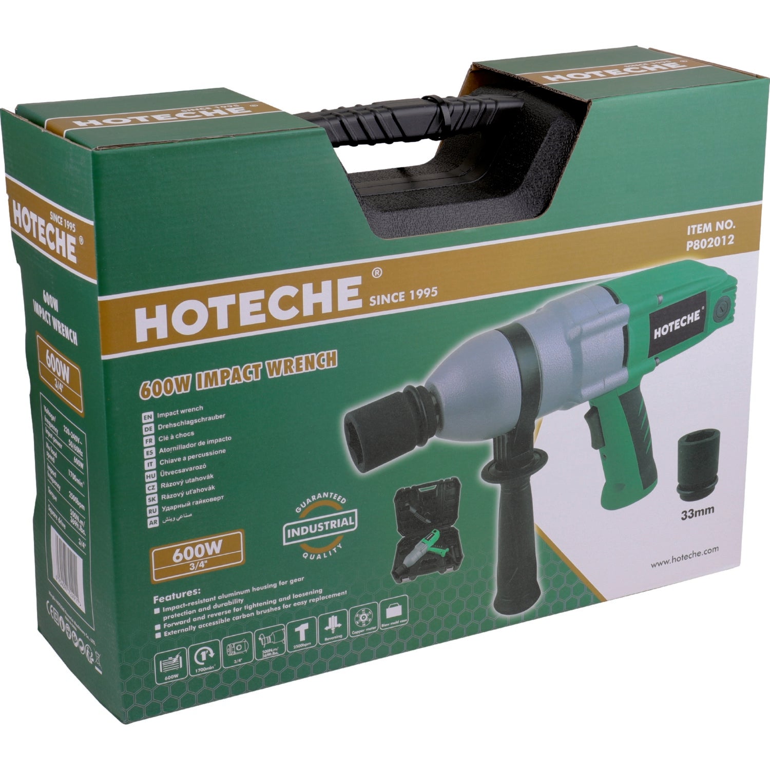 Llave de Impacto de 600W 110V HOTECHE