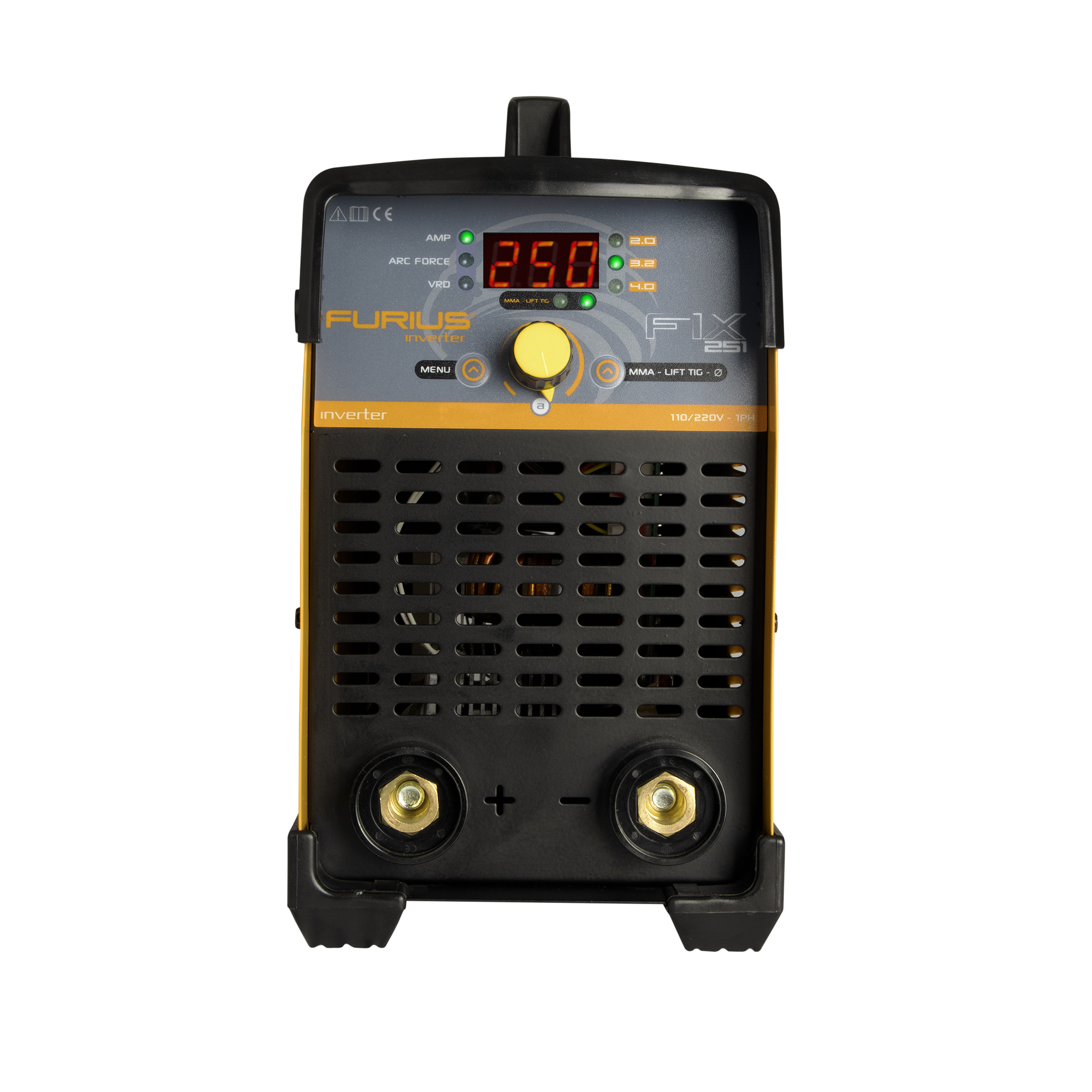 Soldador inversor 250A 110/220V . FIX 251 FURIUS