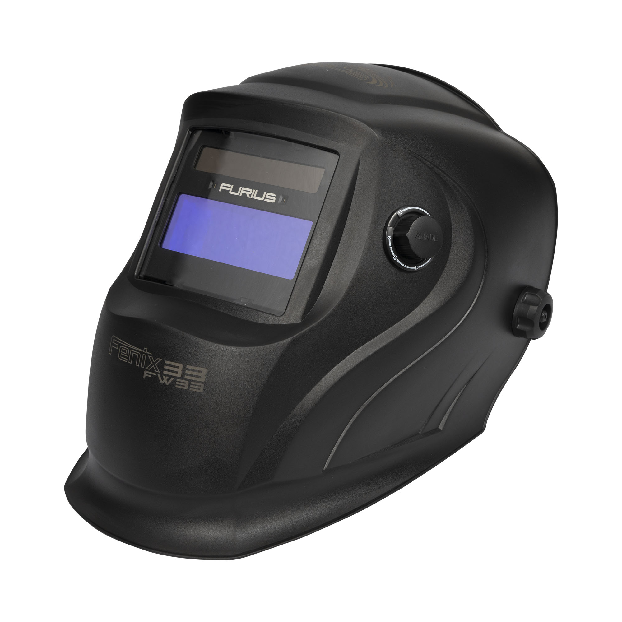 Careta electrónica fotosensible con regulación DIN9-13 . FENIX 33 FURIUS