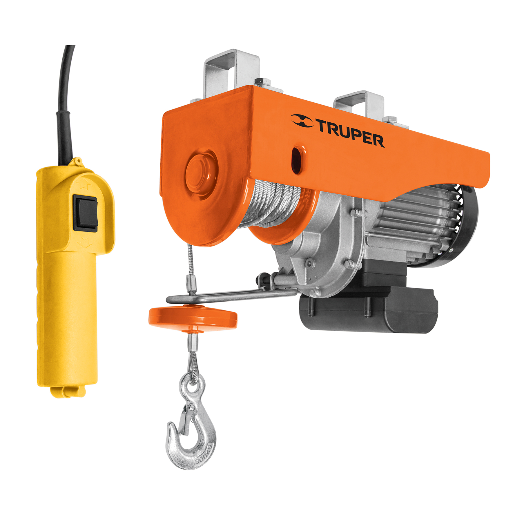 Winche electrico polipasto eléctrico de 600 kg, TRUPER TRUPER