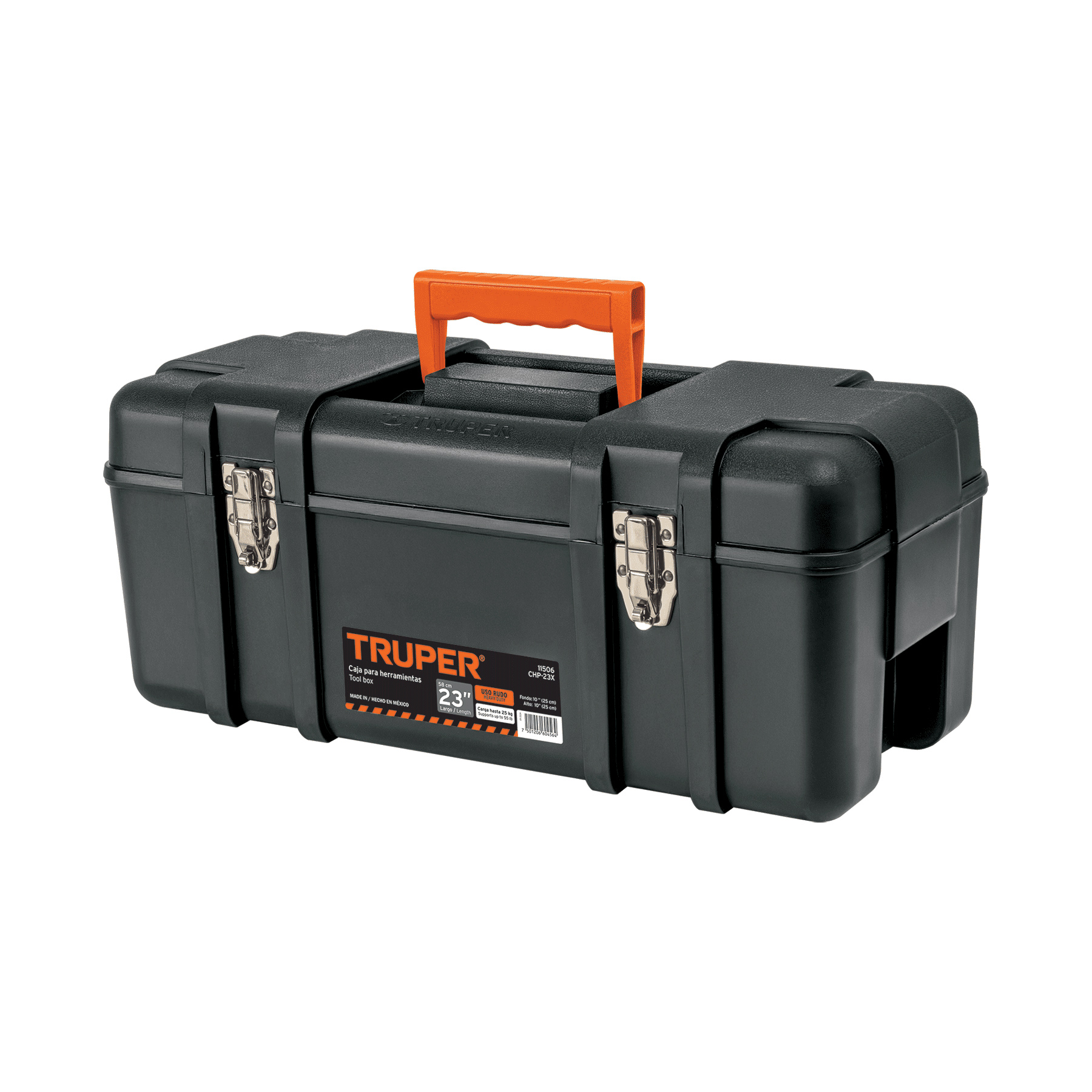 CAJA 23" HERRAM-INDUST NEGRA C/MET CHP-23X TRUPER 11506 JASIC