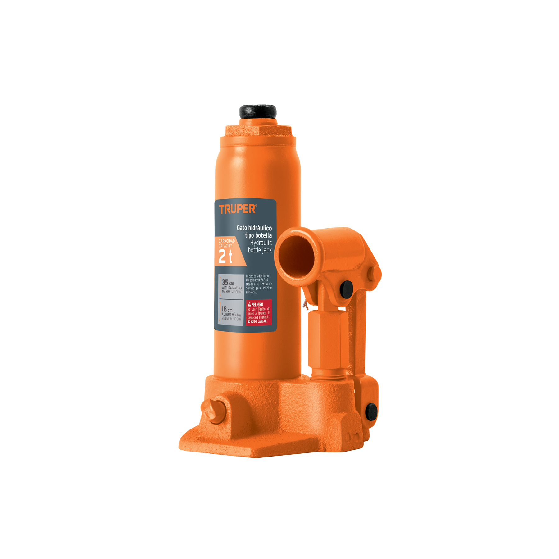 GATA 2 TON T/BOTELLA HIDRAULICA GAT-2 TRUPER 14810 JASIC