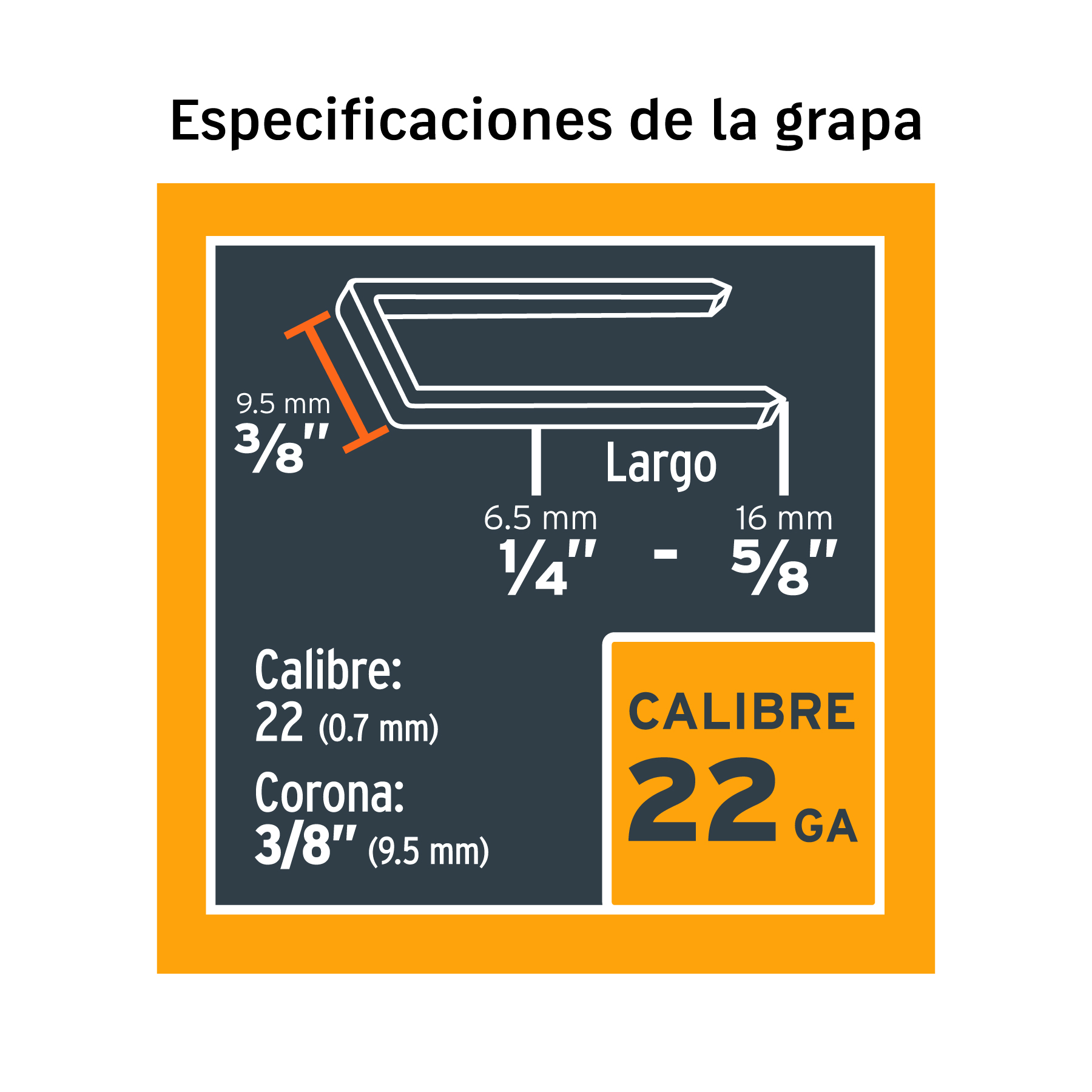 Engrapadora neumática, calibre 22, TRUPER TRUPER