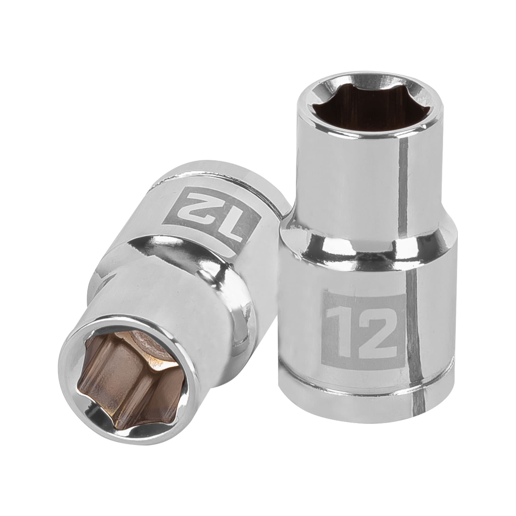Dado de 12 mm, 6 puntas, cuadro 1/2", TRUPER TRUPER