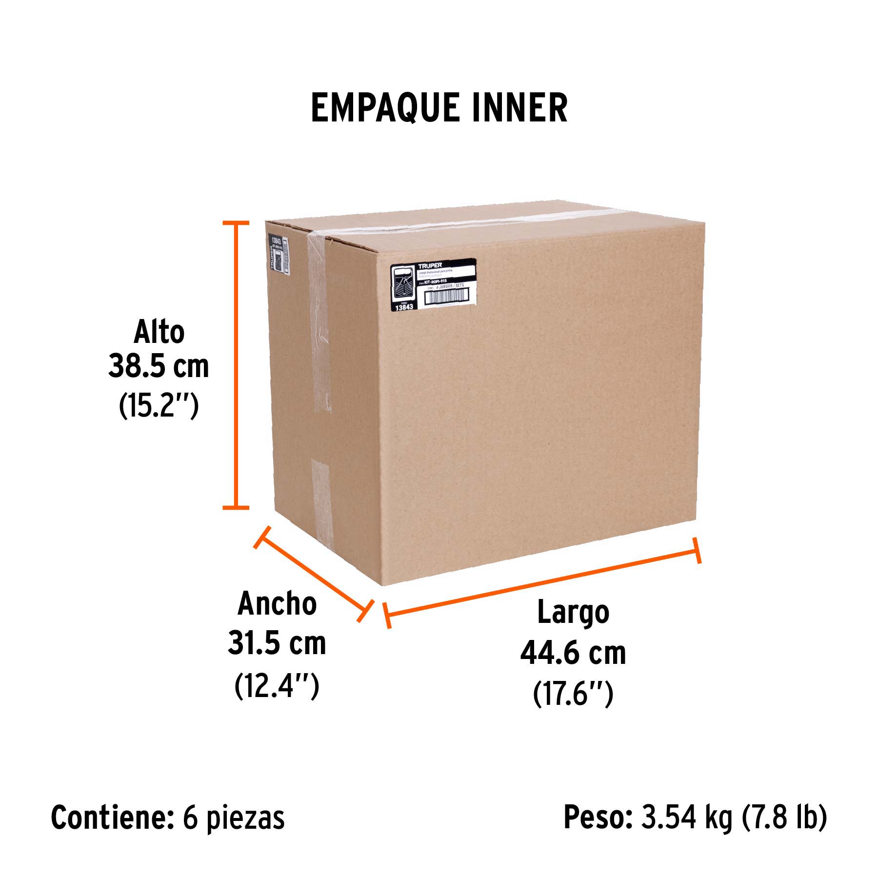 Kit de rodillo para pintar, 9" (maneral, charola y felpa) TRUPER