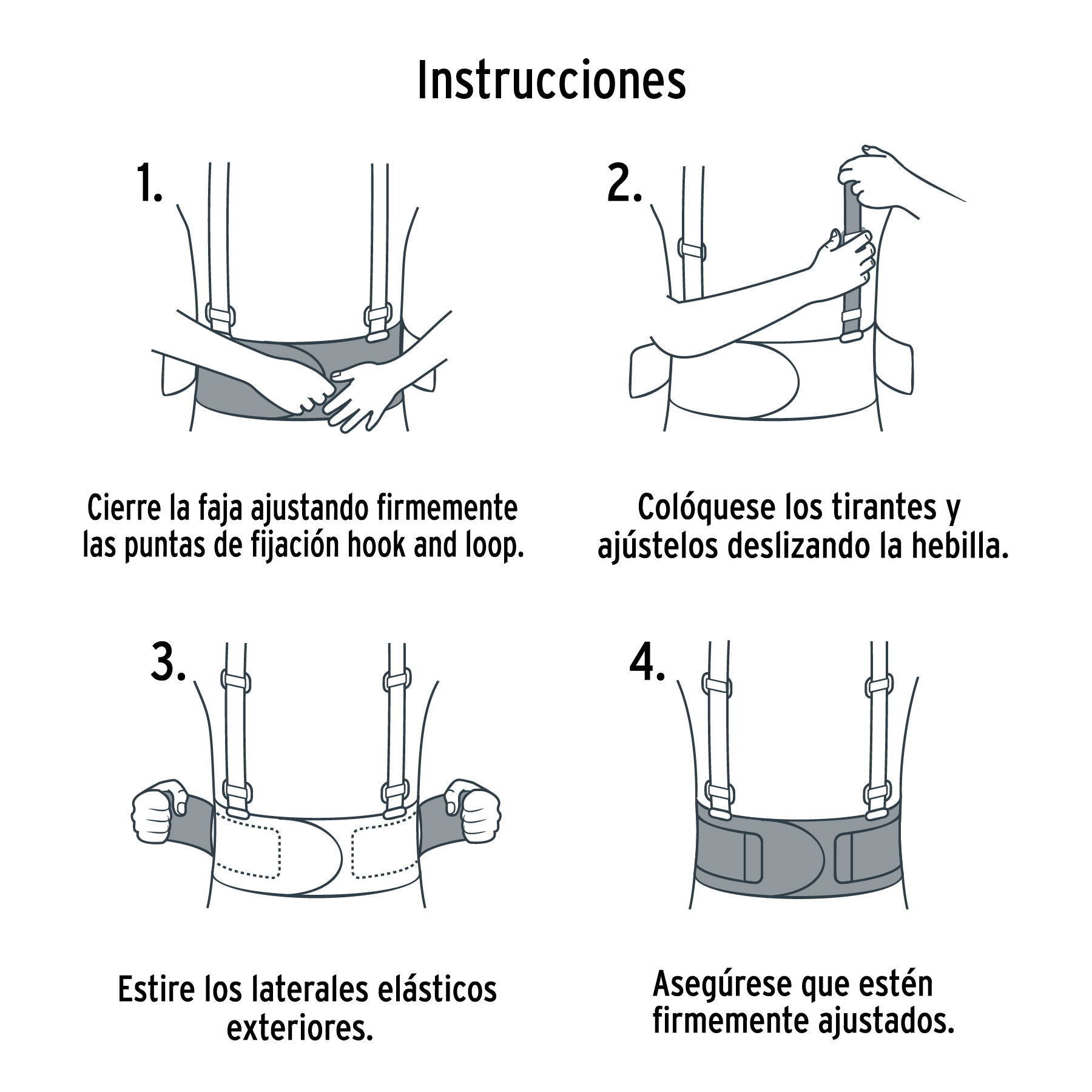 Faja lumbar, talla G, TRUPER TRUPER