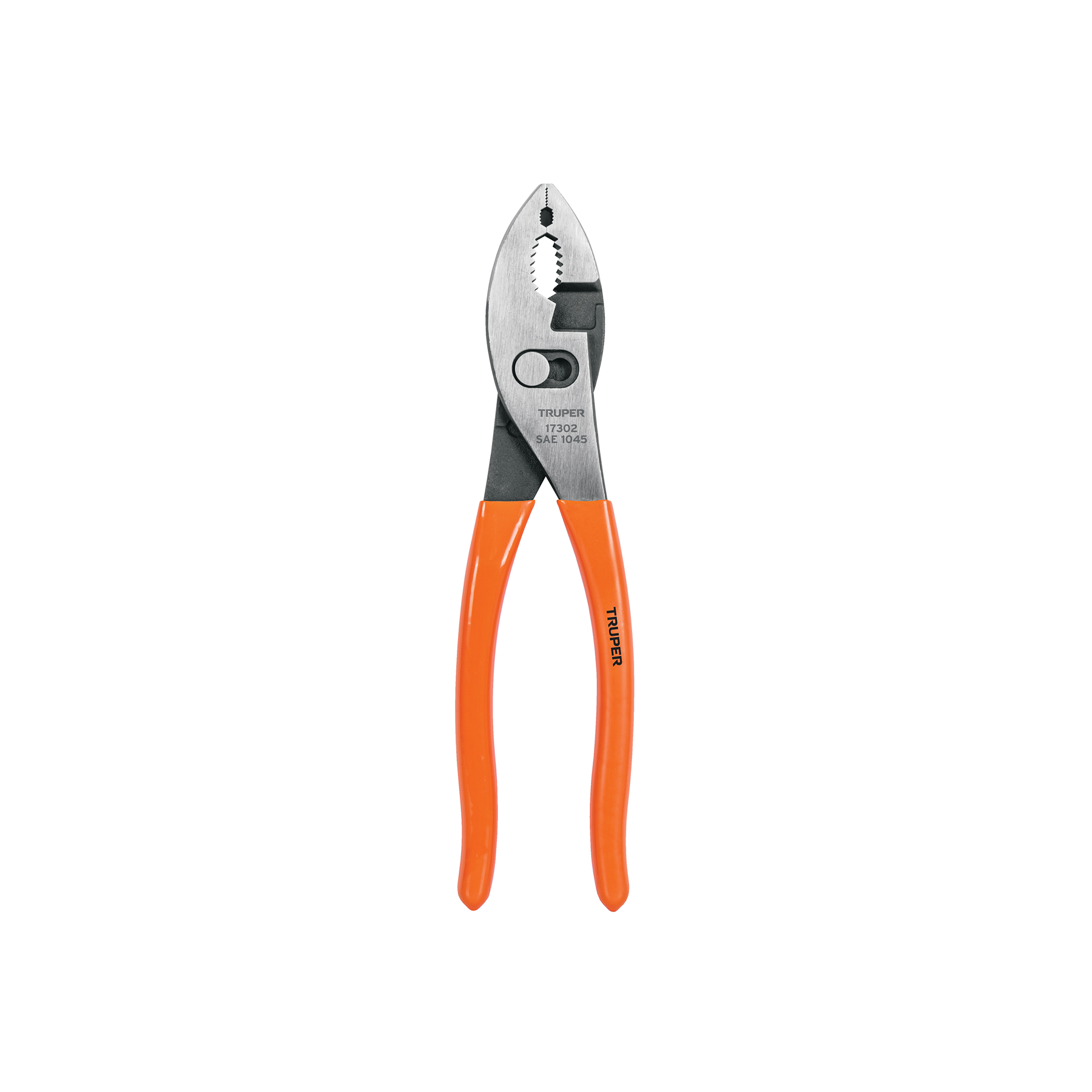 Pinza de chofer 10" mango de PVC, TRUPER TRUPER