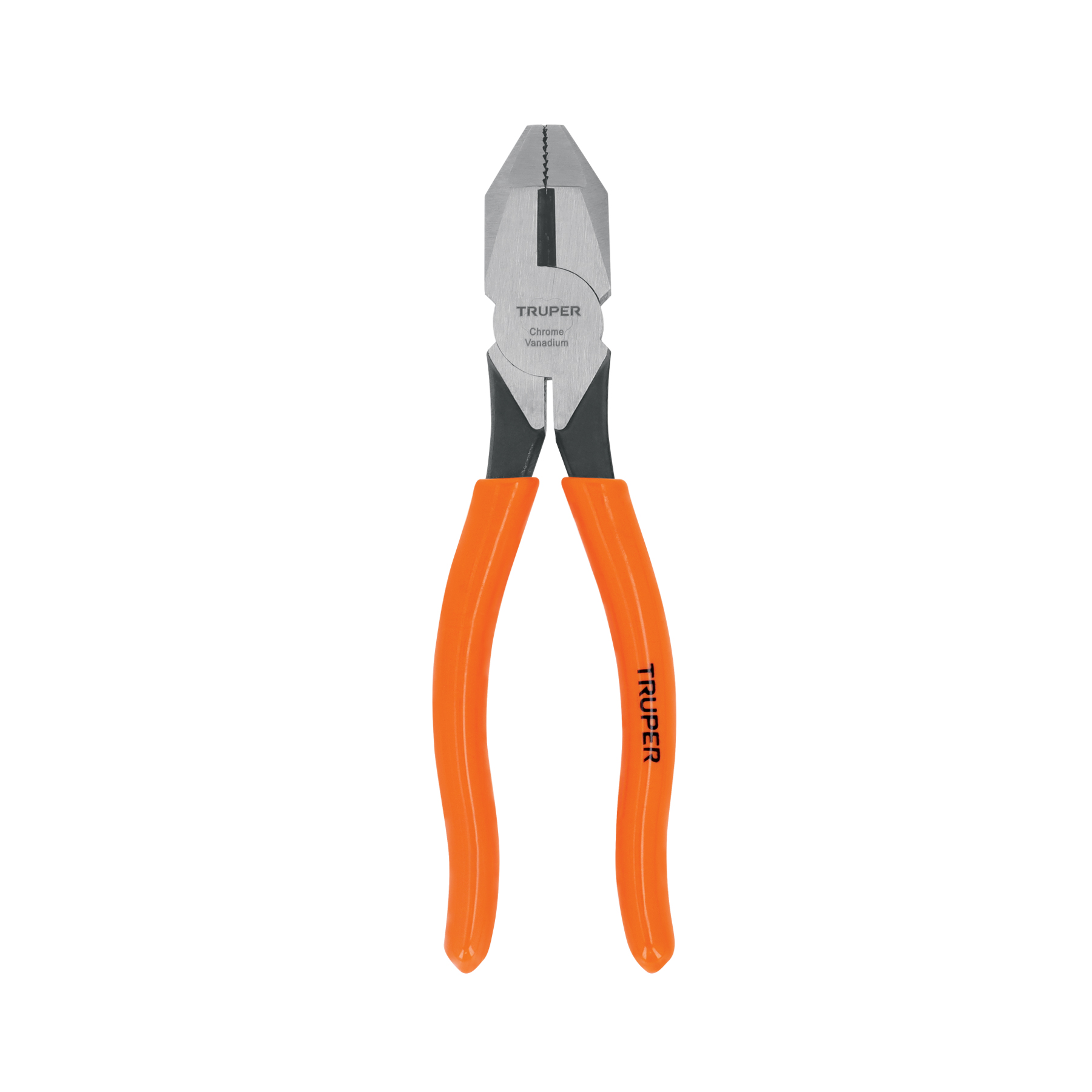 Pinza para electricista 7" uso rudo, mango PVC, TRUPER TRUPER