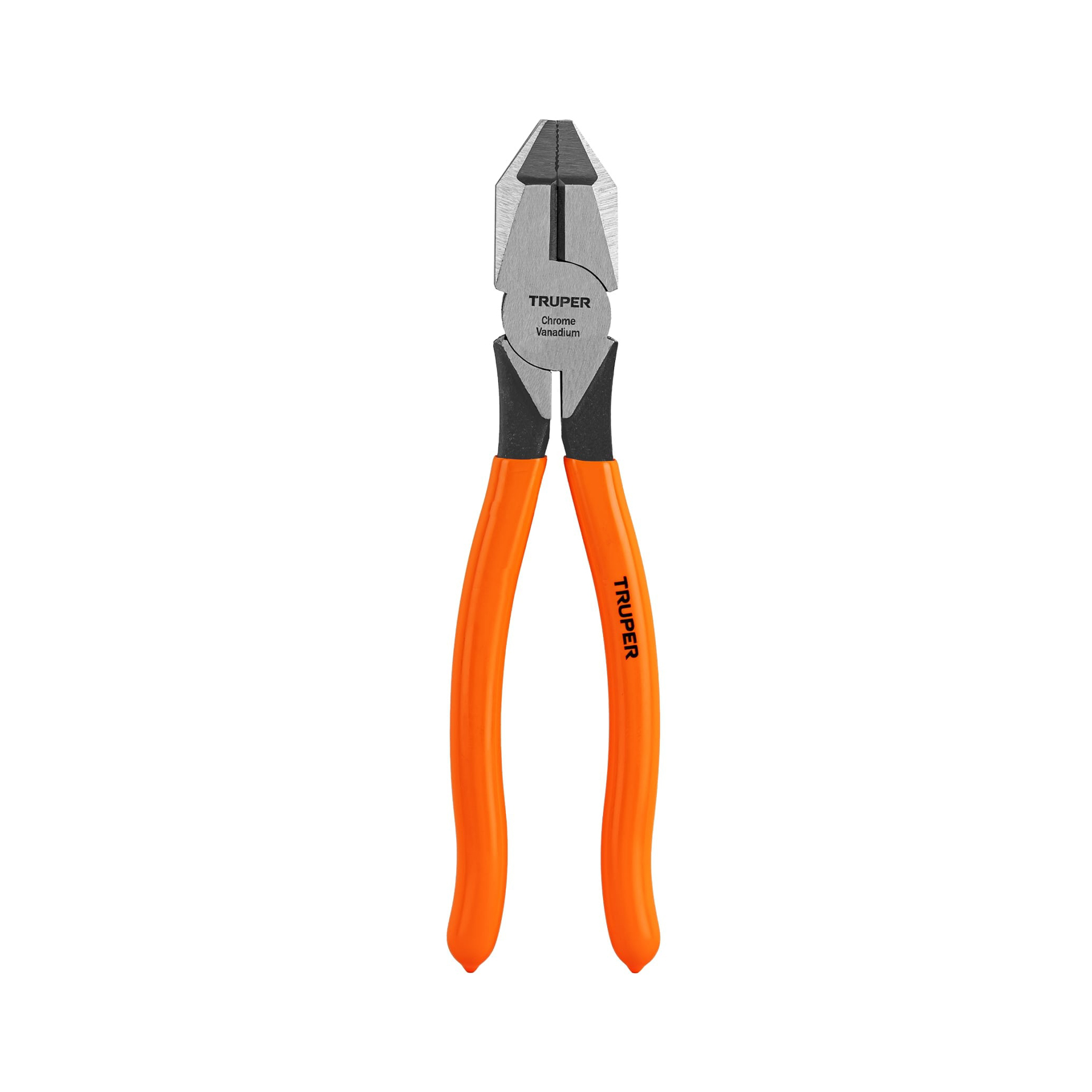 Pinza para electricista 8" uso rudo, mango PVC, TRUPER TRUPER