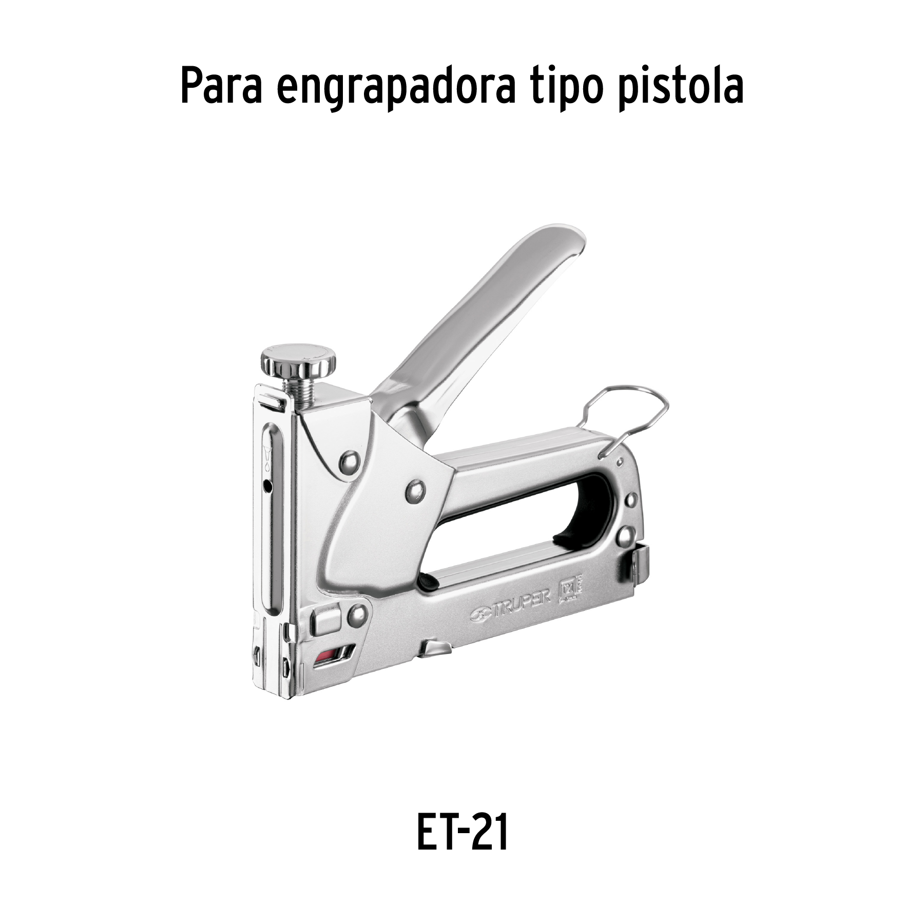 1000 grapas 3/8" corona 11.2 mm, para ET-21, TRUPER TRUPER