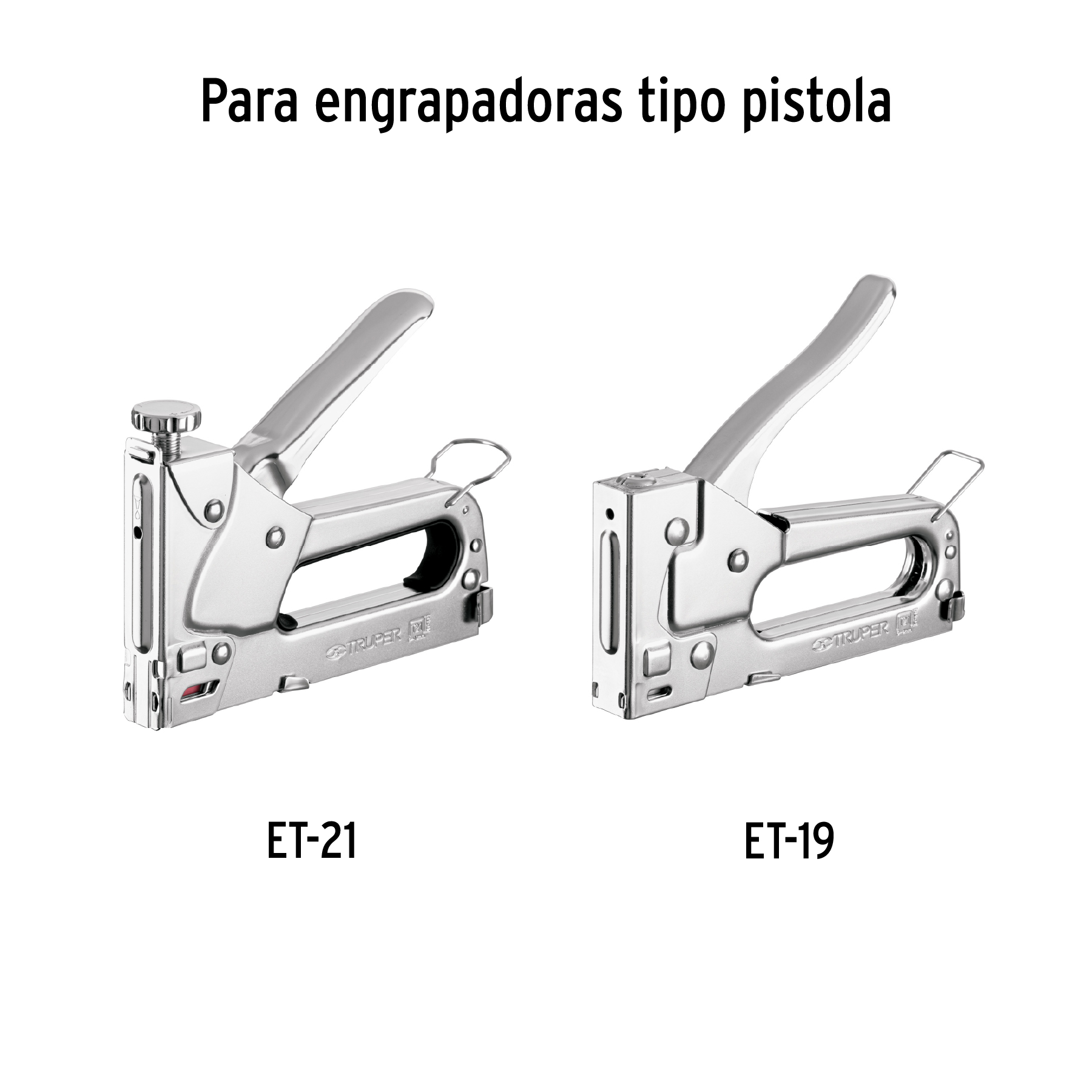 1000 grapas 5/16" corona 11.2 mm, para ET-21 y ET-19, TRUPER TRUPER
