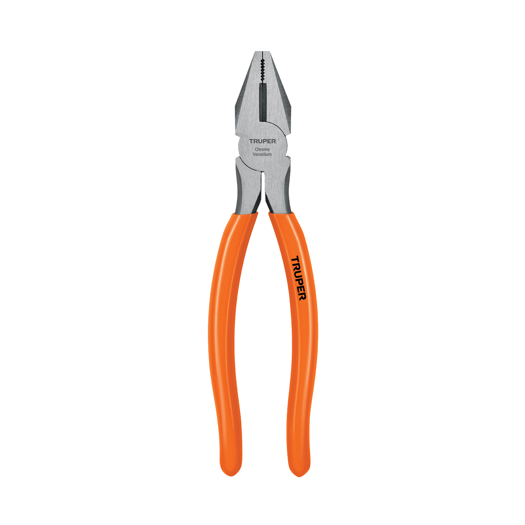 Pinza para electricista 8" mango de PVC, TRUPER TRUPER
