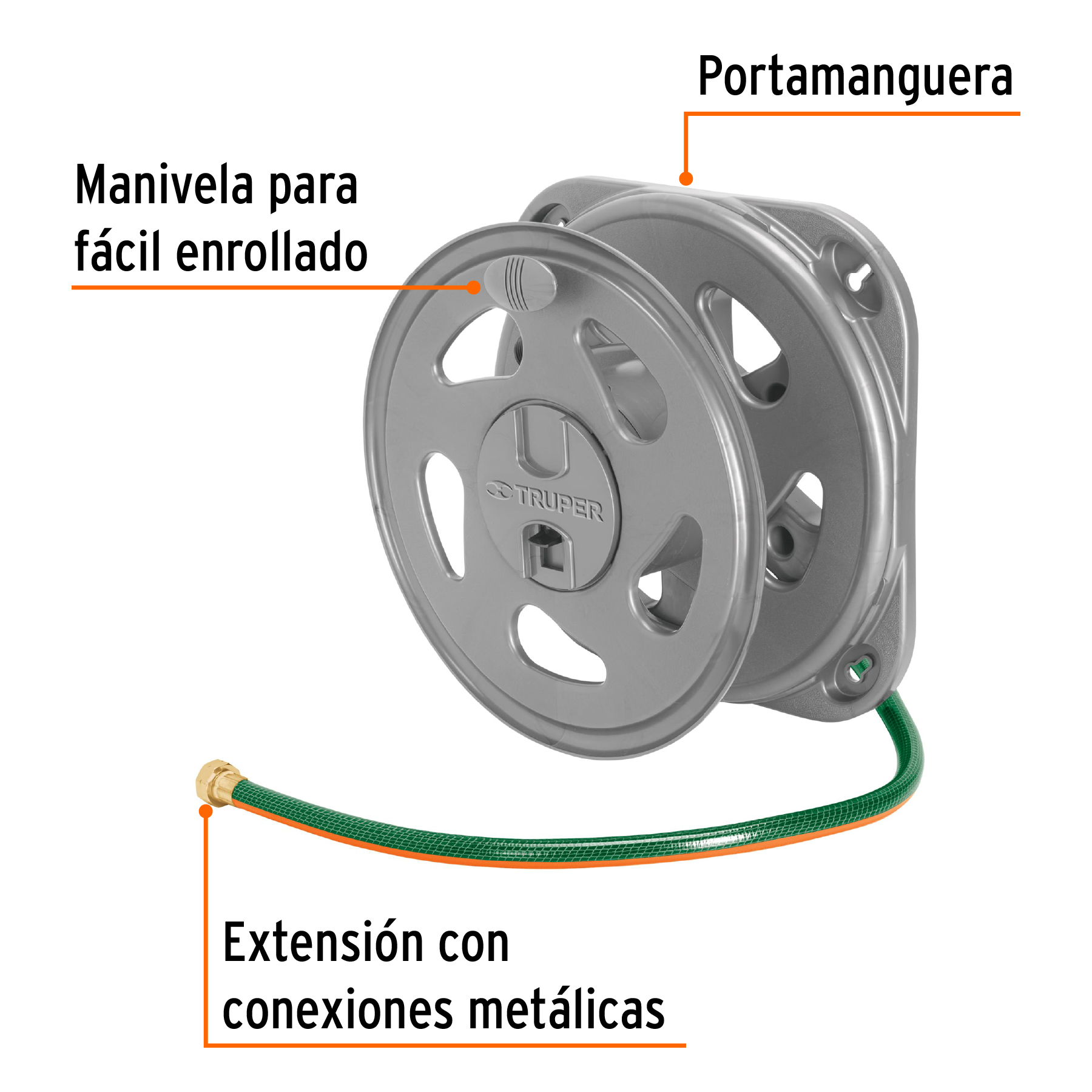 Portamanguera de pared, TRUPER TRUPER