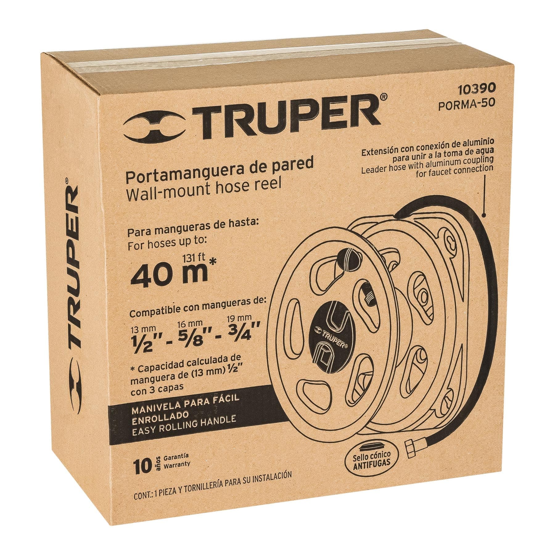 Portamanguera de pared, TRUPER TRUPER