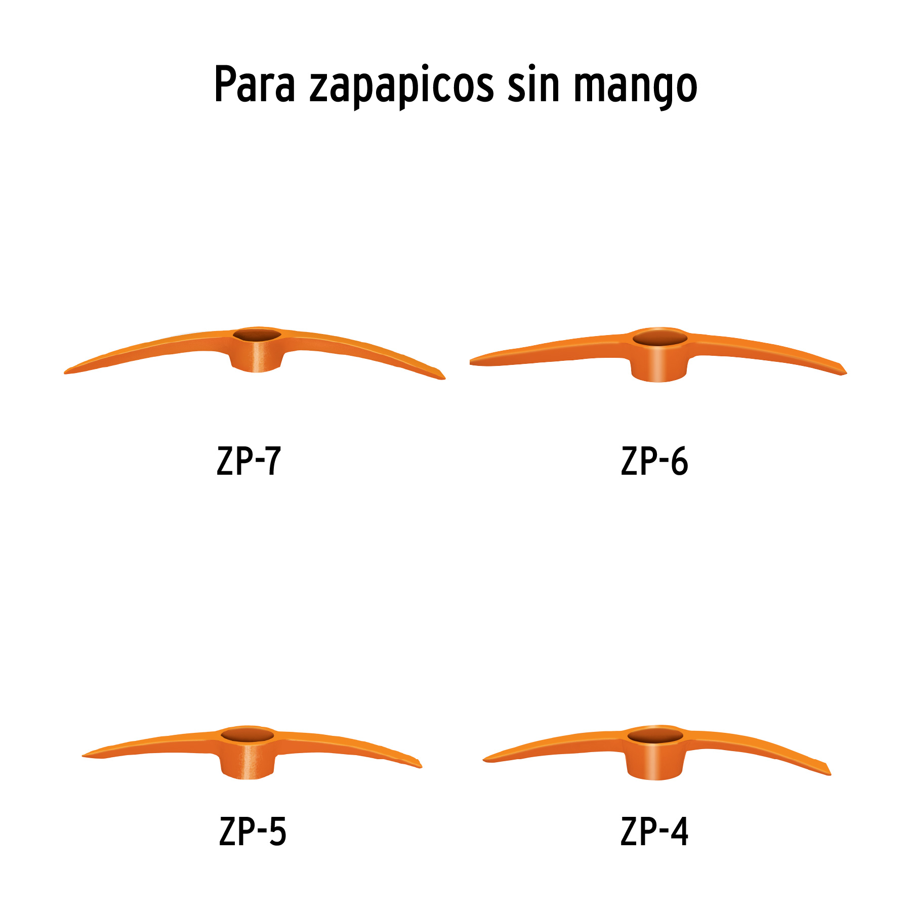 Mango repuesto zapapicos y talachos de 4 a 7 lbs, 36",TRUPER TRUPER