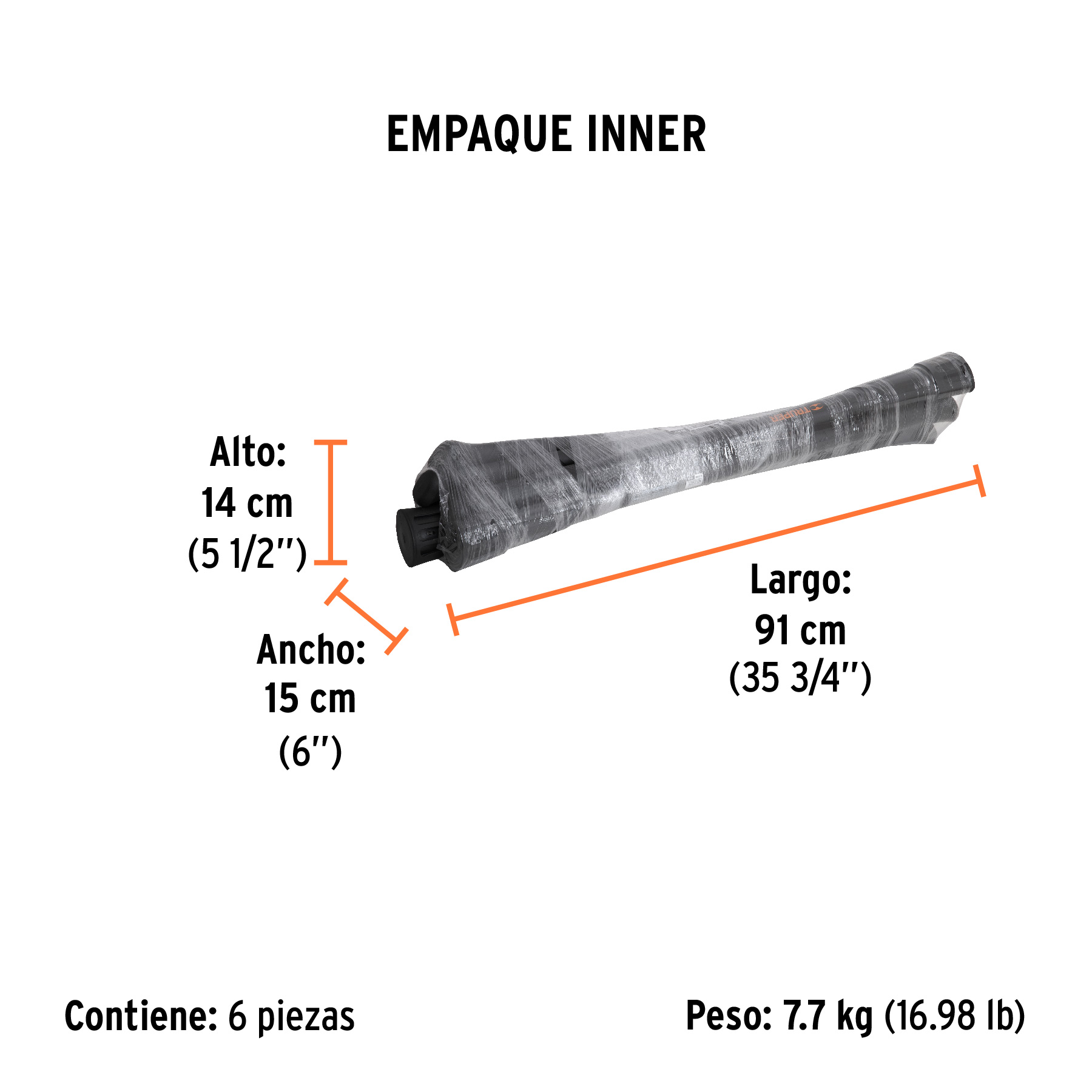 Mango repuesto zapapicos y talachos de 4 a 7 lbs, 36",TRUPER TRUPER