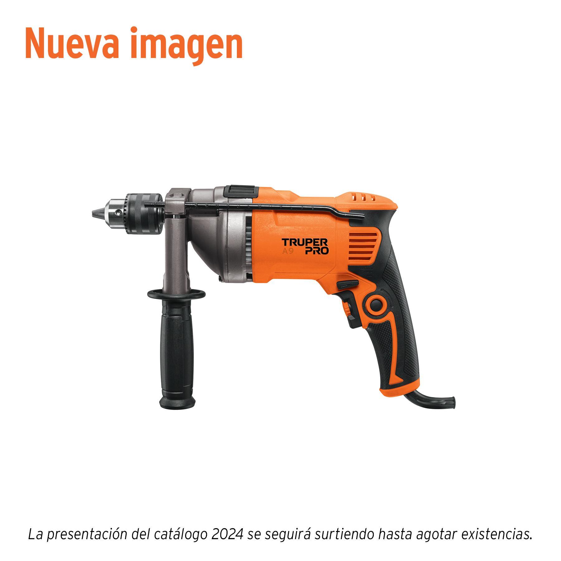 Rotomartillo/destornillador 1/2", 850W, TRUPER PRO TRUPER