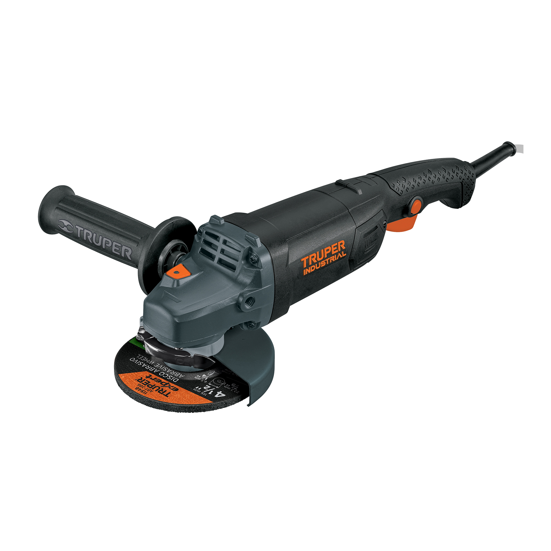 Esmeriladora angular 4-1/2", 1250W, TRUPER INDUSTRIAL TRUPER