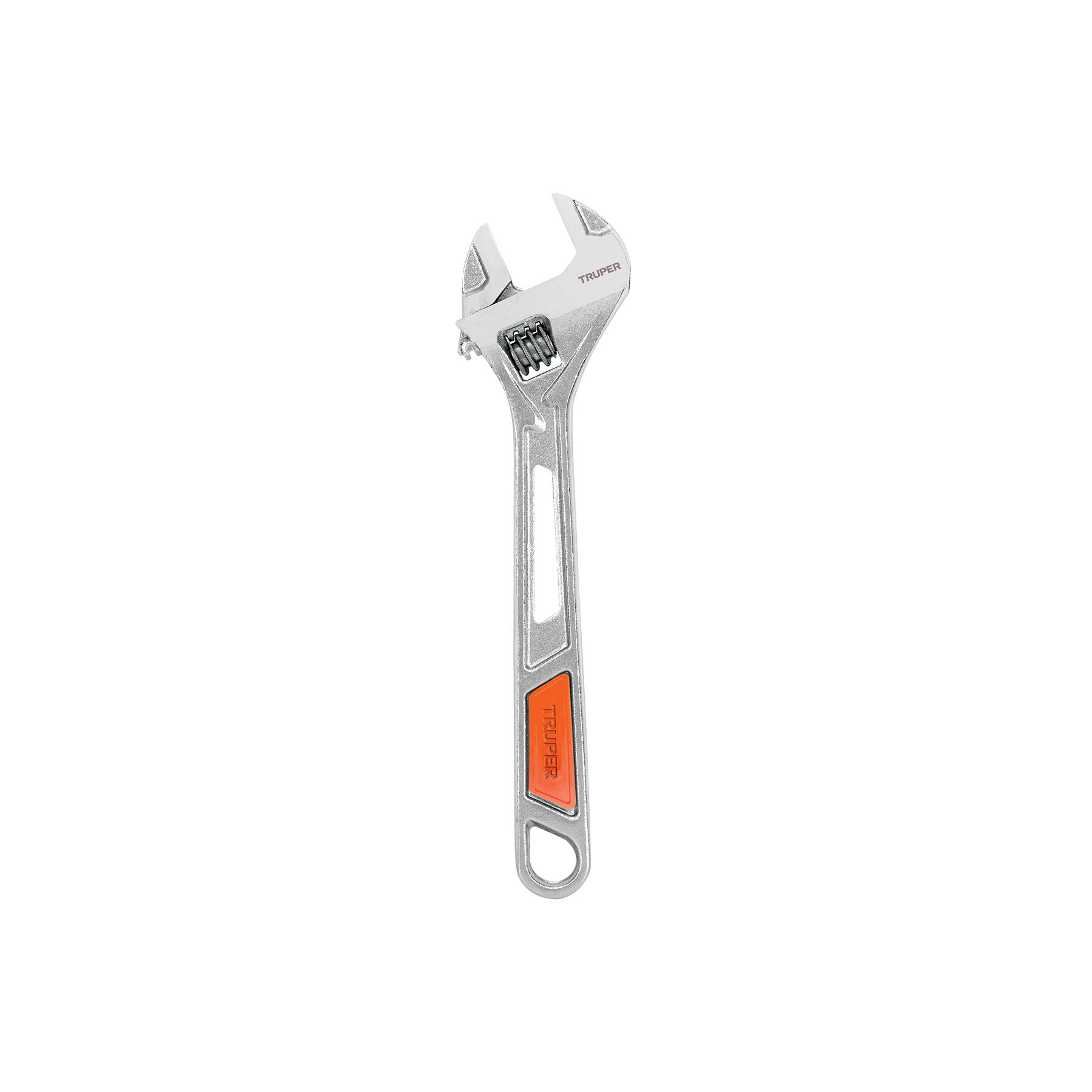 Llave ajustable (perico) 10" cromada, TRUPER TRUPER