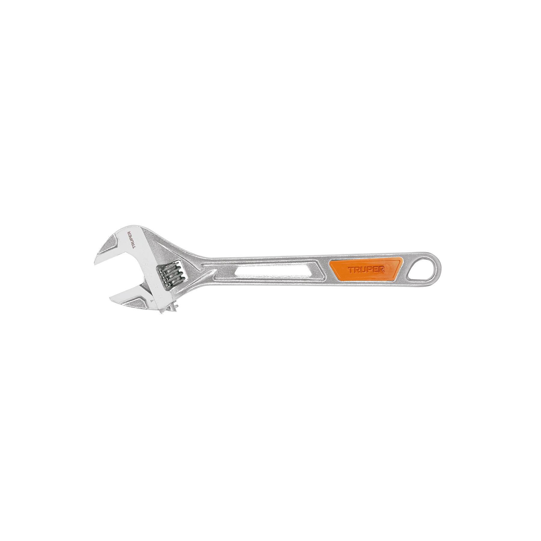Llave ajustable (perico) 12" cromada, TRUPER TRUPER