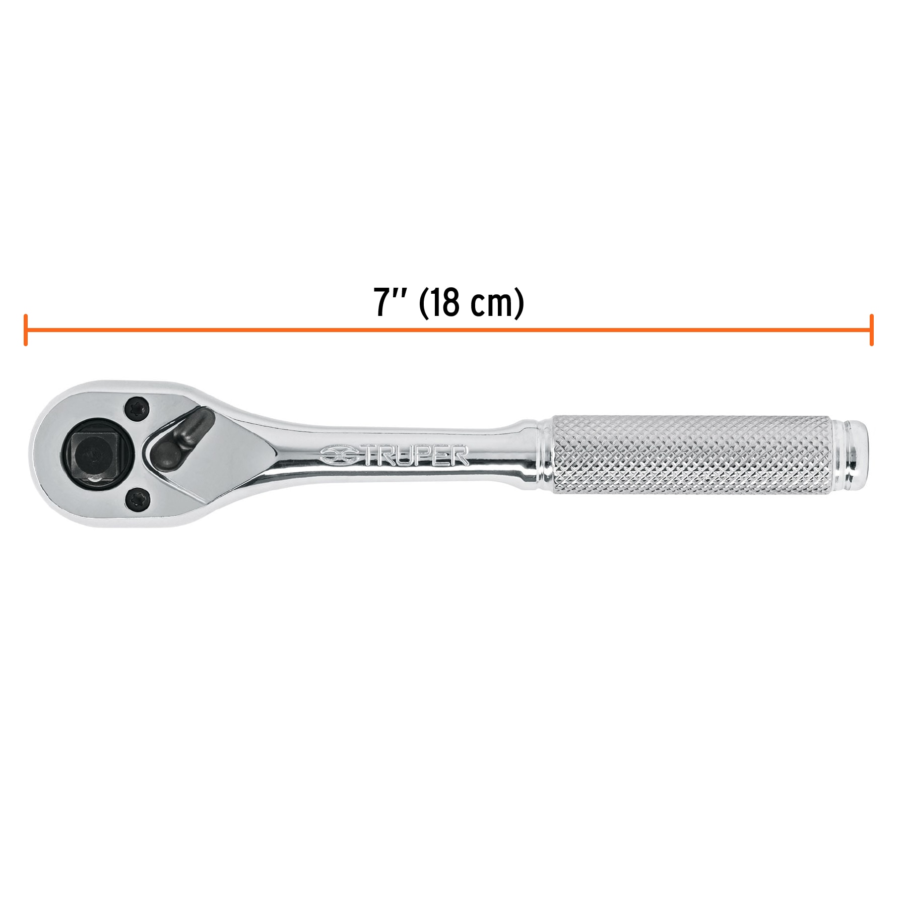 Matraca triple cuadros 1/4", 3/8" y 1/2", TRUPER TRUPER