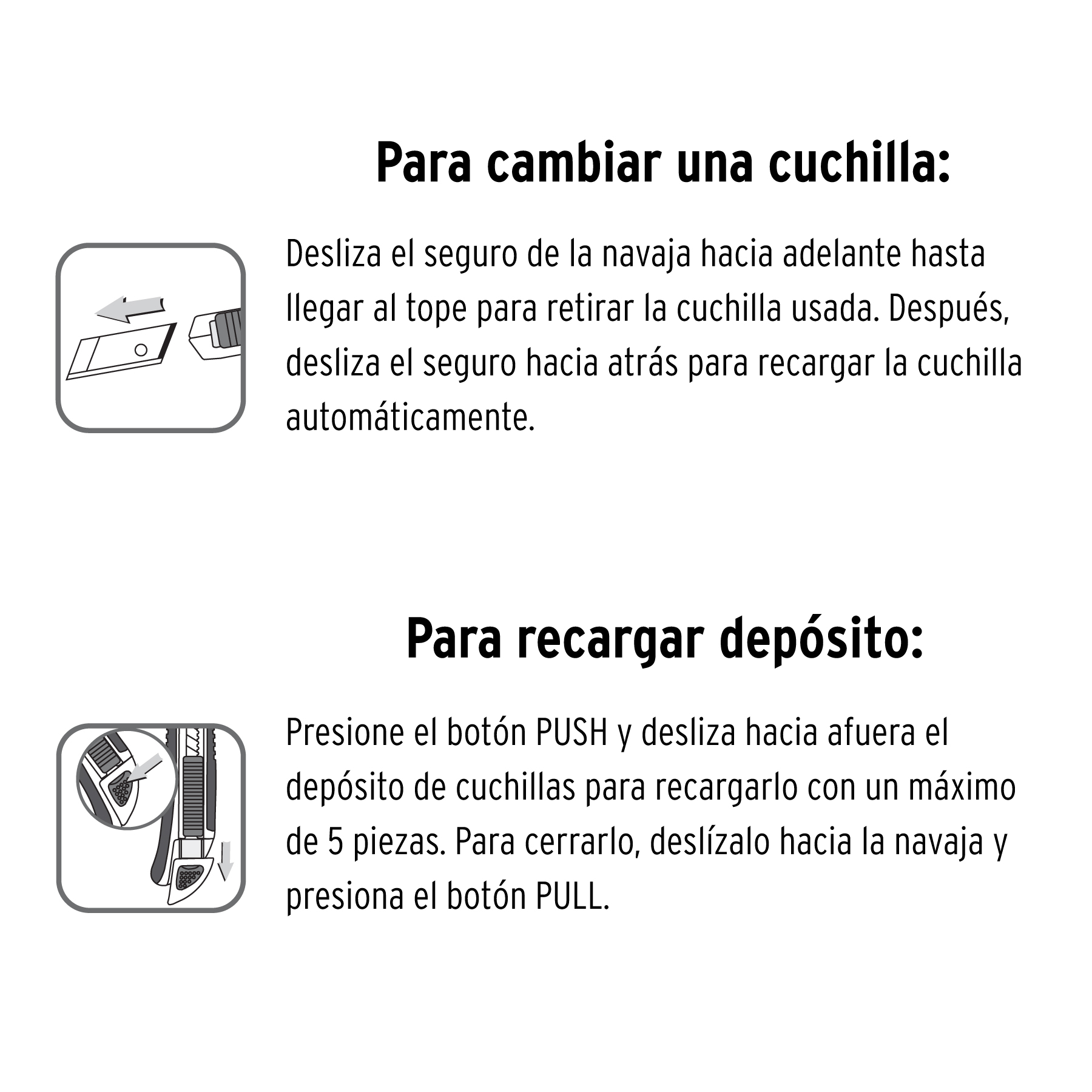 Cutter 18 mm profesional con alma metálica y grip, TRUPER TRUPER